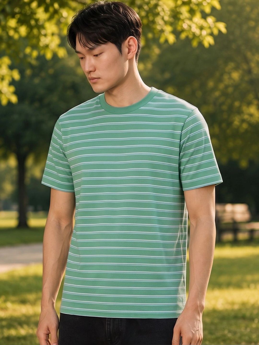 XYXX Men Striped T-shirt-picture-55