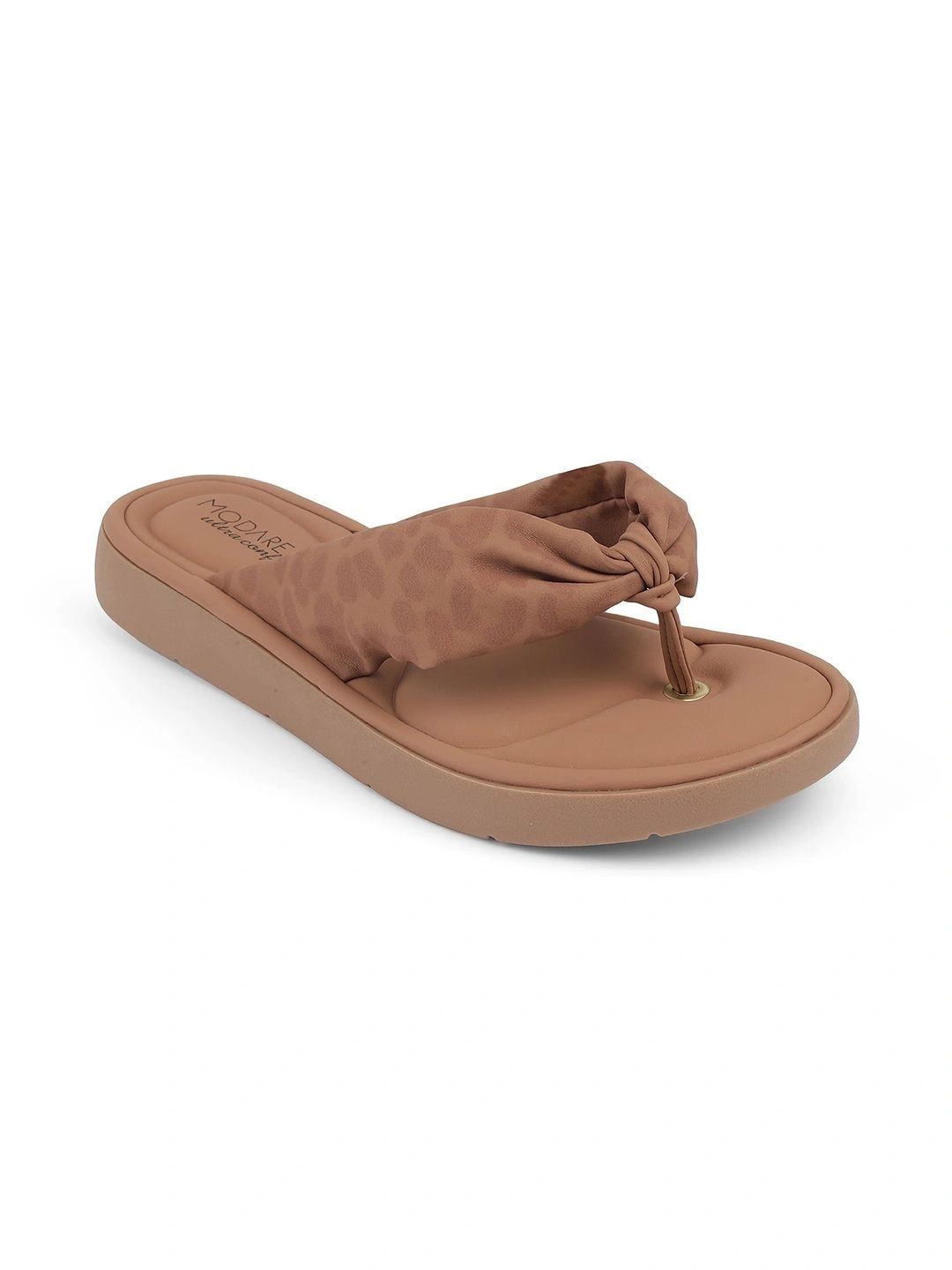 MODARE Women Textured Open Toe Flats-picture-12