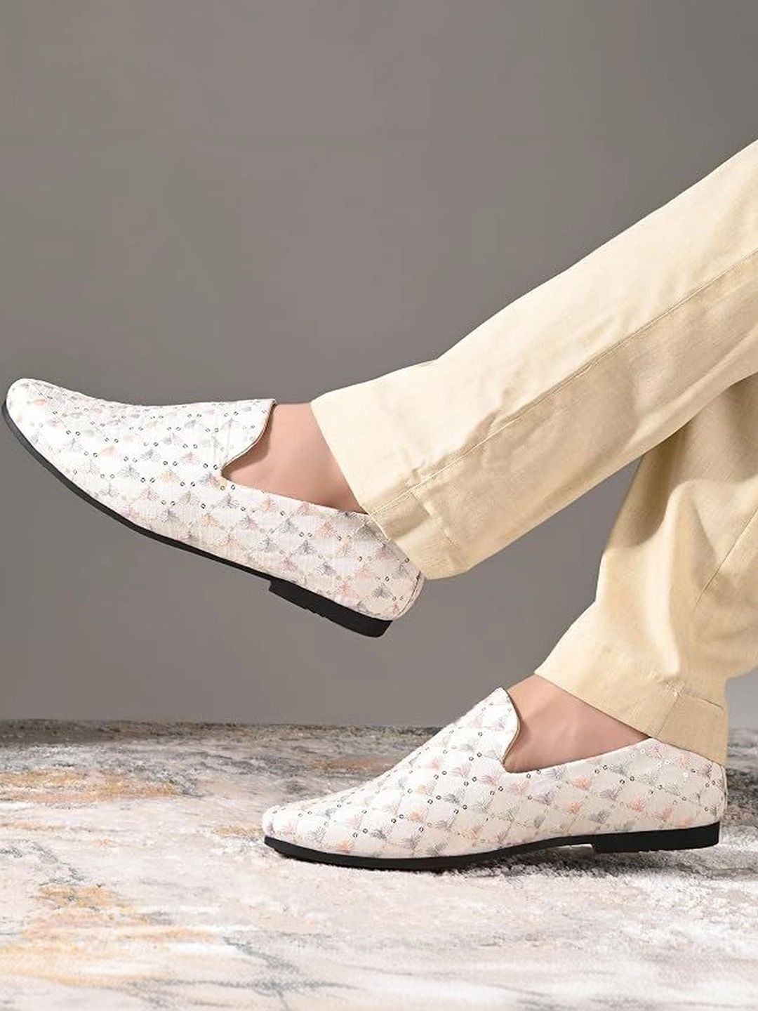 Vellinto Men Printed Loafers-picture-55