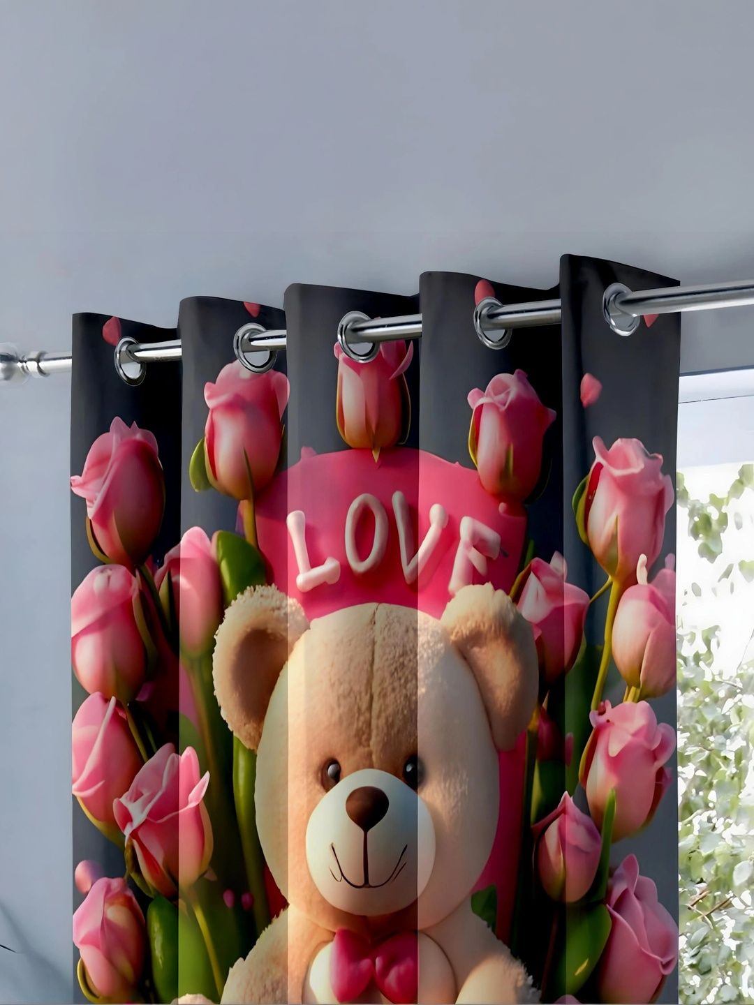 CURTAINRY Multicoloured Quirky Window Curtain-picture-18