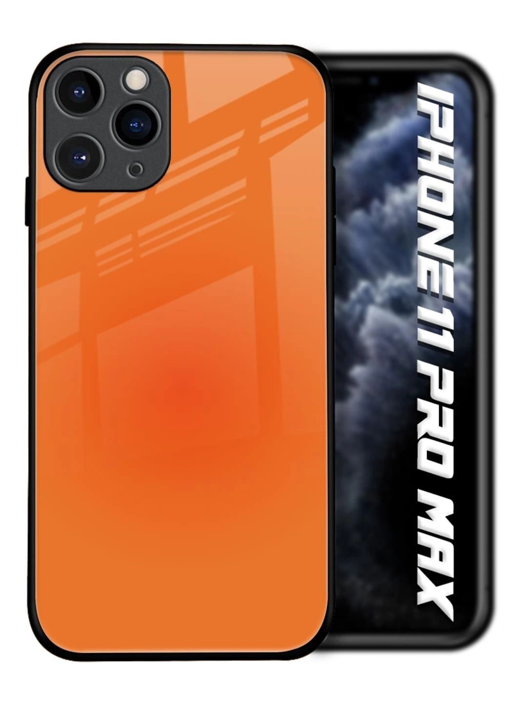 QRIOH Solid Printed iPhone 11 Pro Max Back Case Mobile Accessories-picture-37