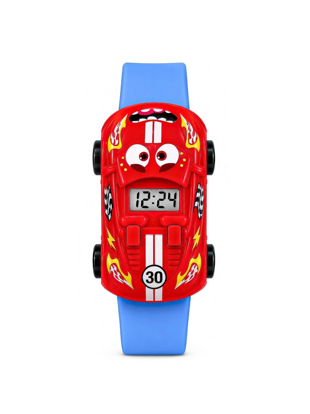 LOOKHAA Unisex Kids Printed Dial & Straps Digital Watch LOOKCAR_C5_RED-picture-42