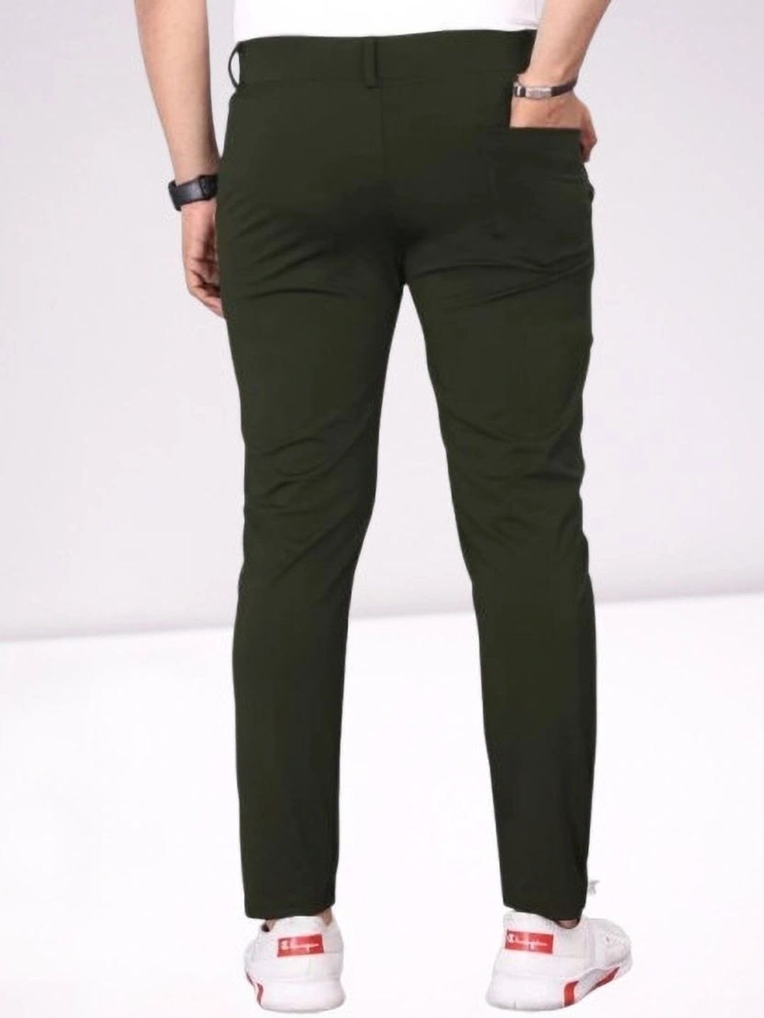 Nitya TrackP Men Smart Slim Fit Trousers-picture-37