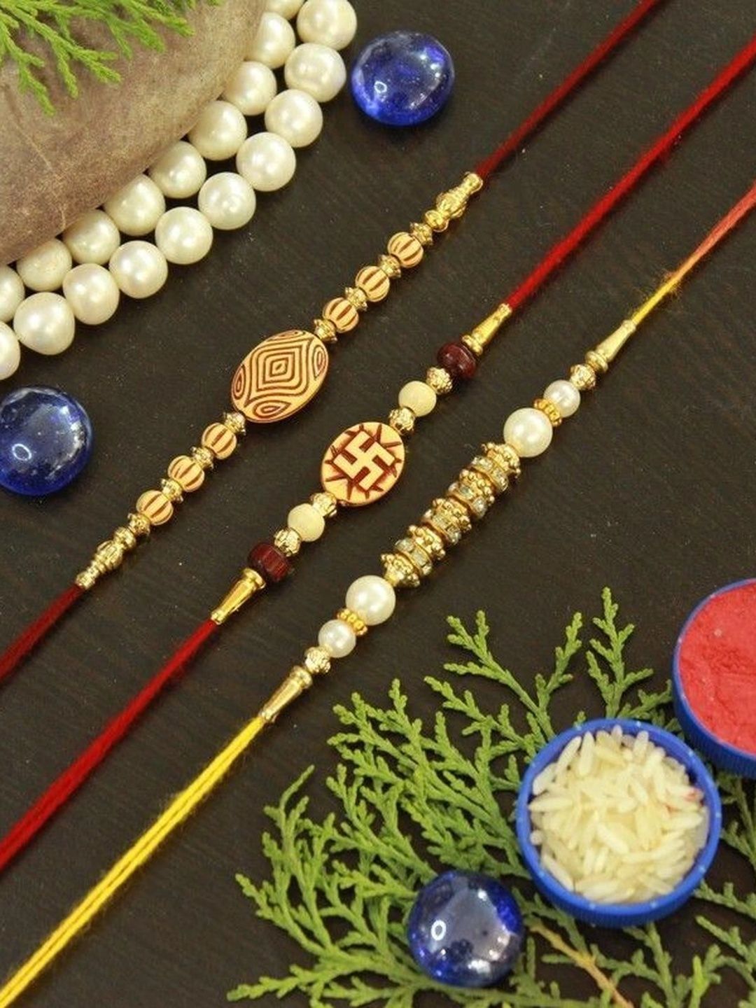 Sangria Thread Rakhi-picture-23