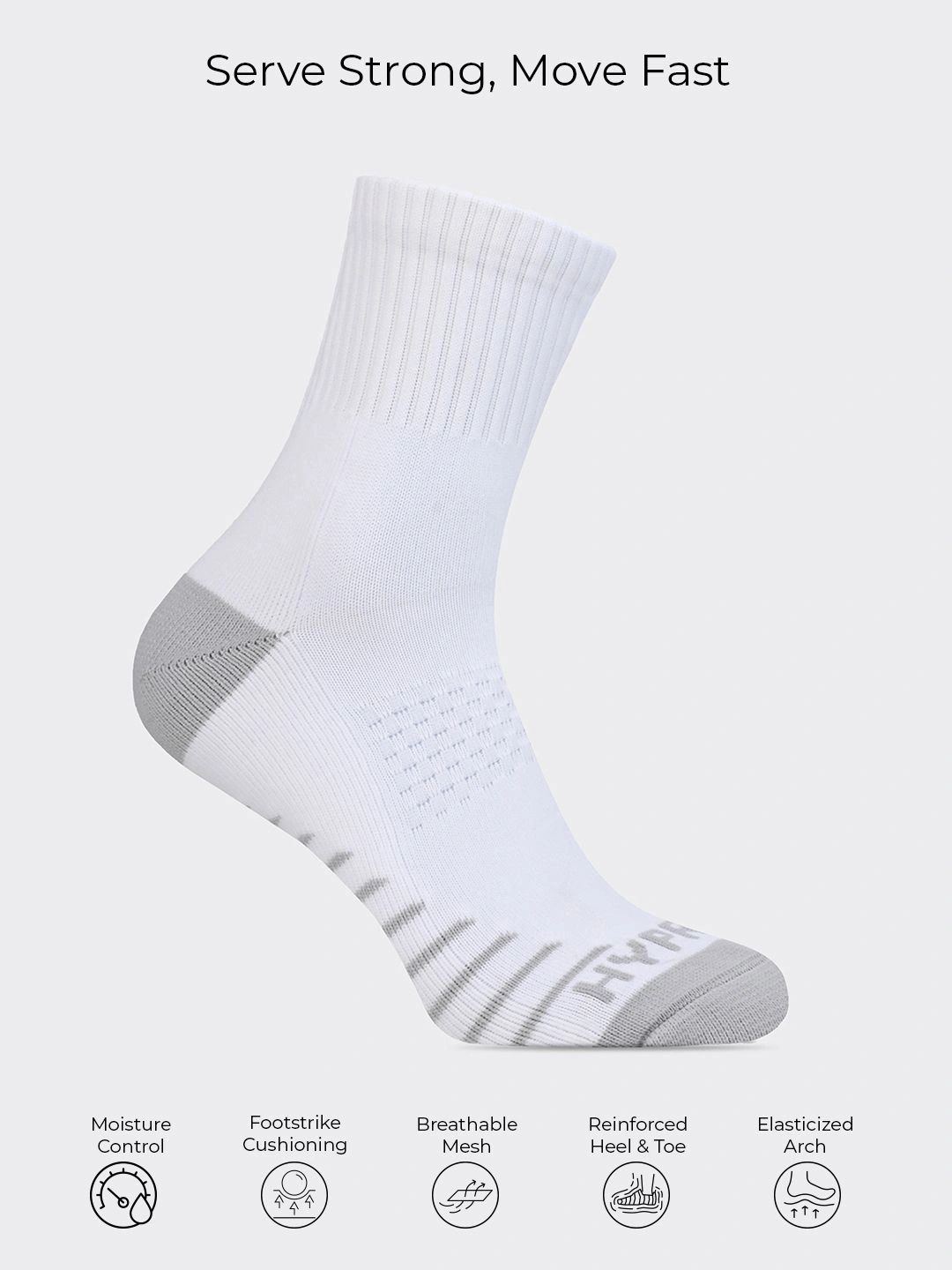 HYPR FIT Unisex Cotton Patterned Above Ankle Socks-picture-15