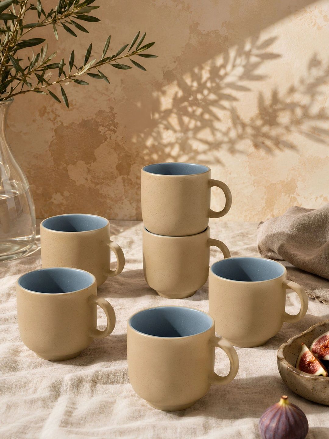 Vola Global LLP Grey Porcelain Cups Set of Cups and Mugs-image-20