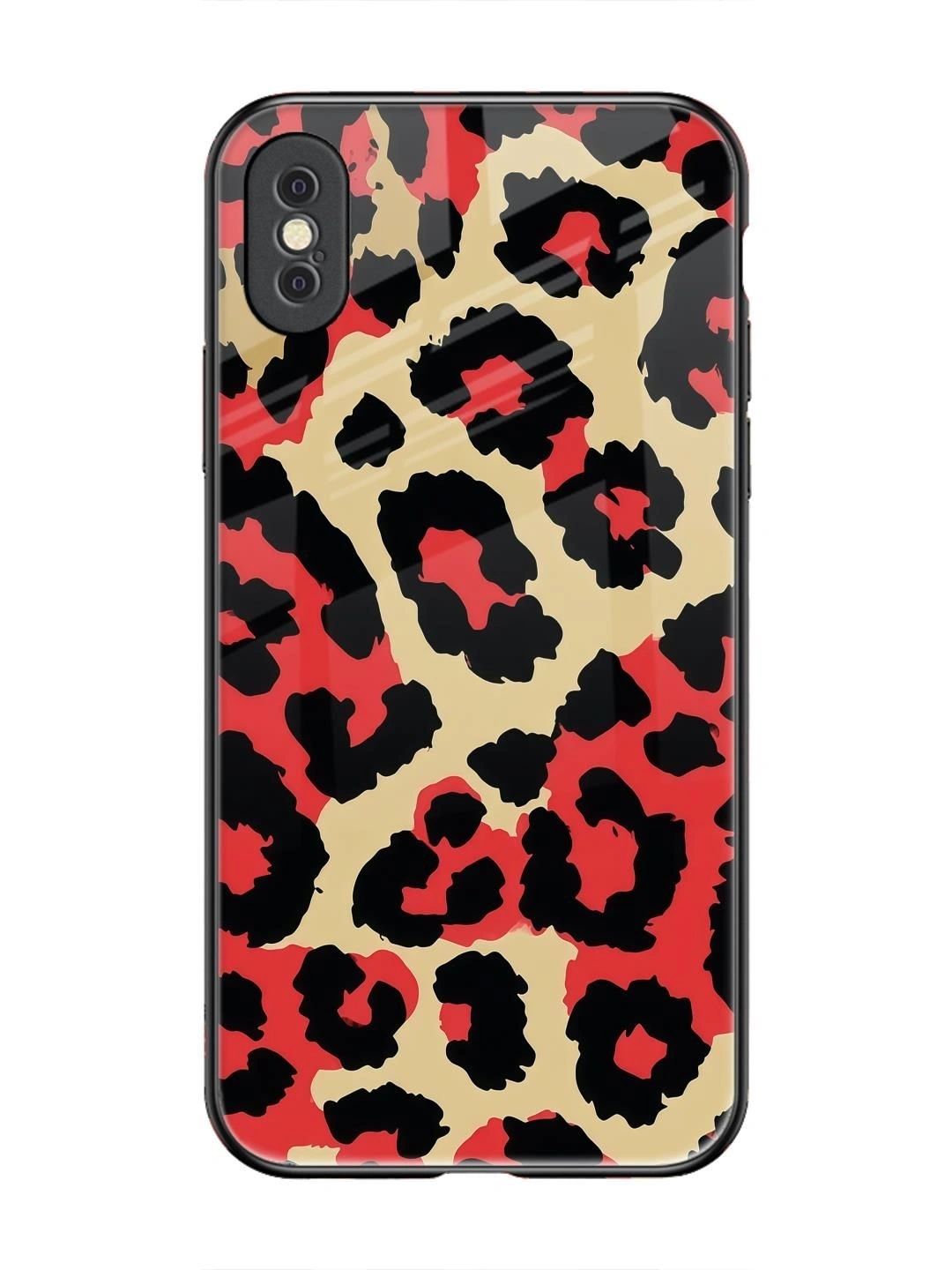 QRIOH Abstract Printed iPhone Xs Max Back Case Mobile Accessories-image-44