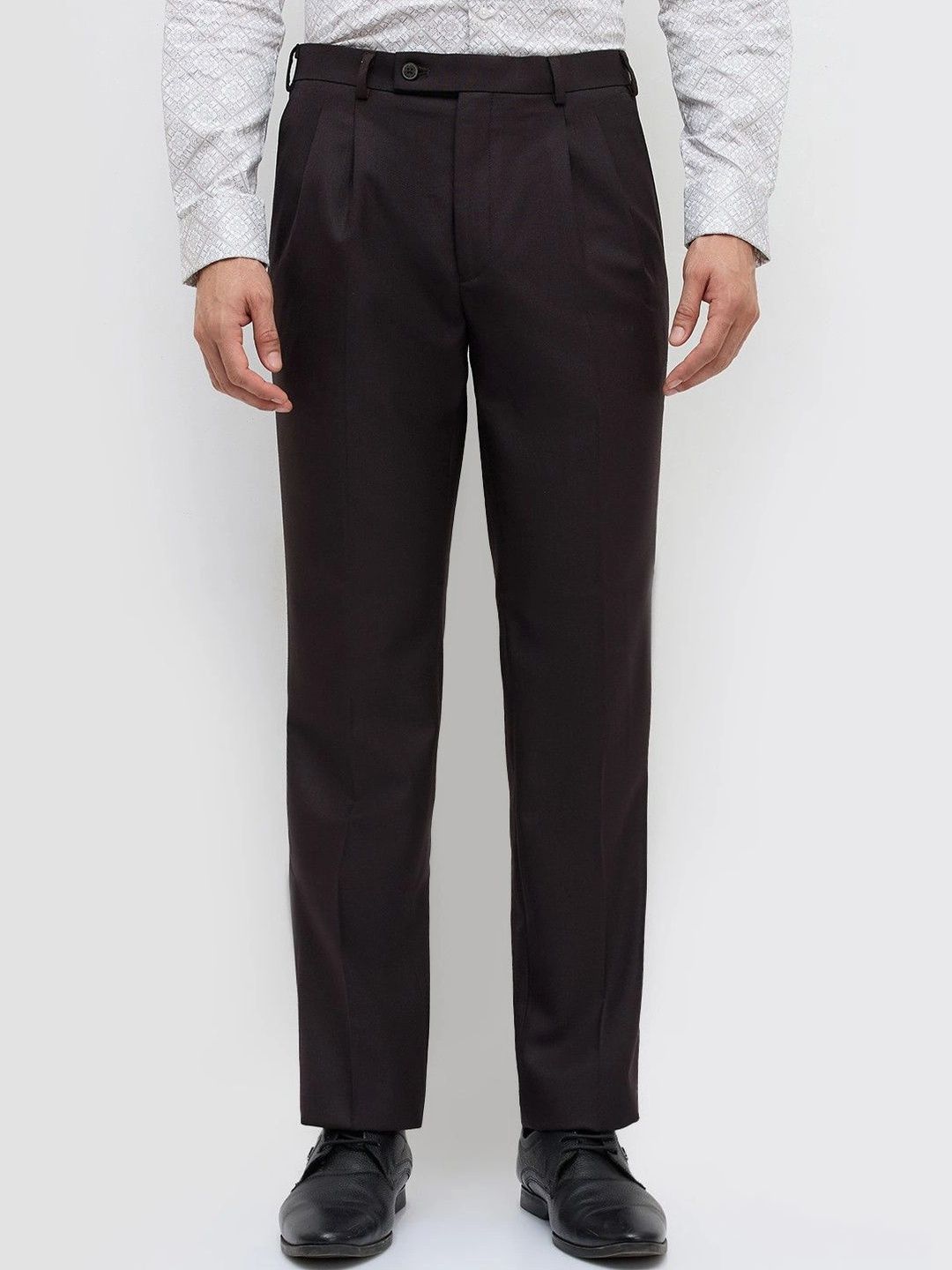 Park Avenue Men Pleated Trousers-picture-44
