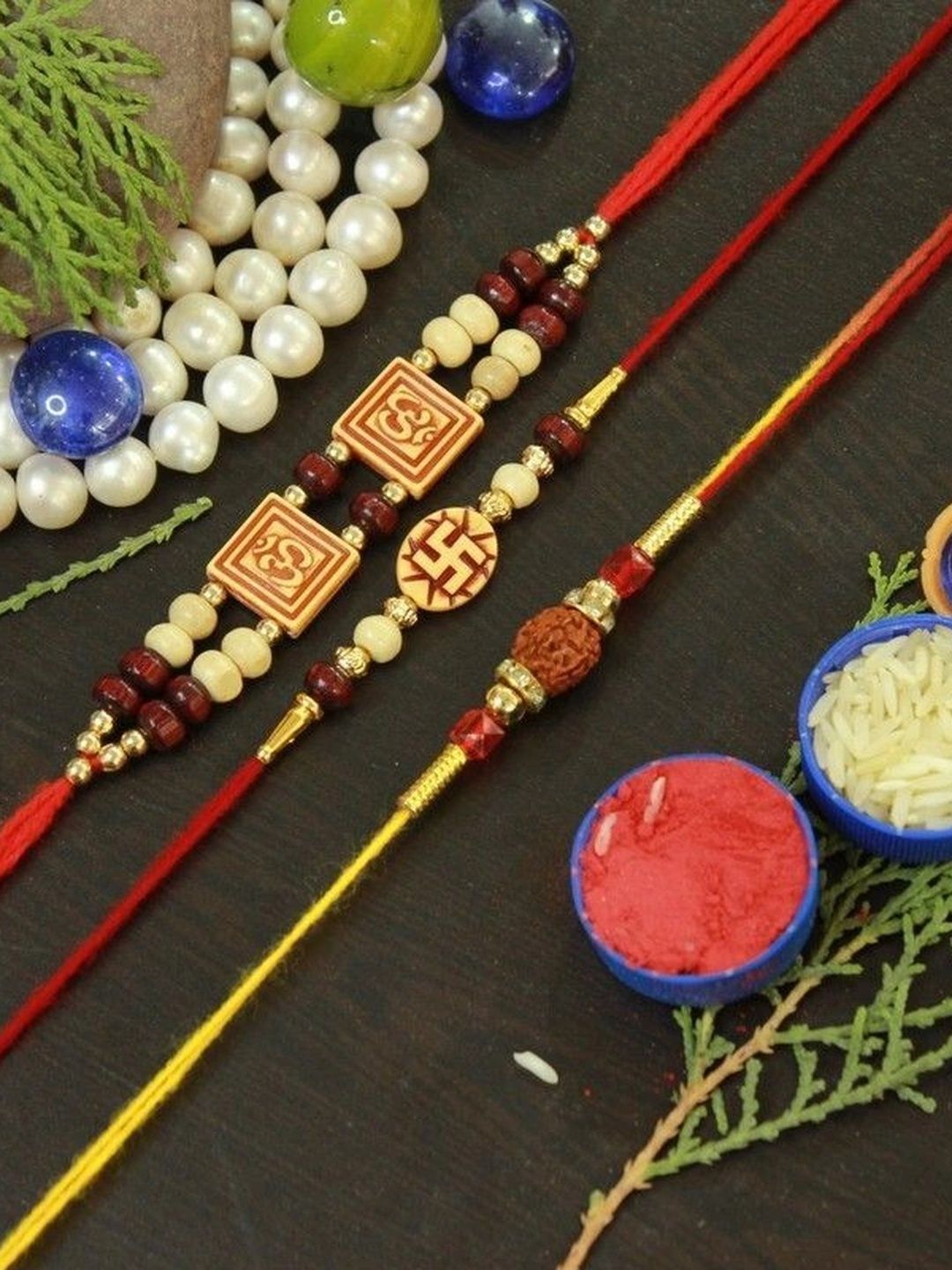 Sangria Thread Rakhi-picture-48