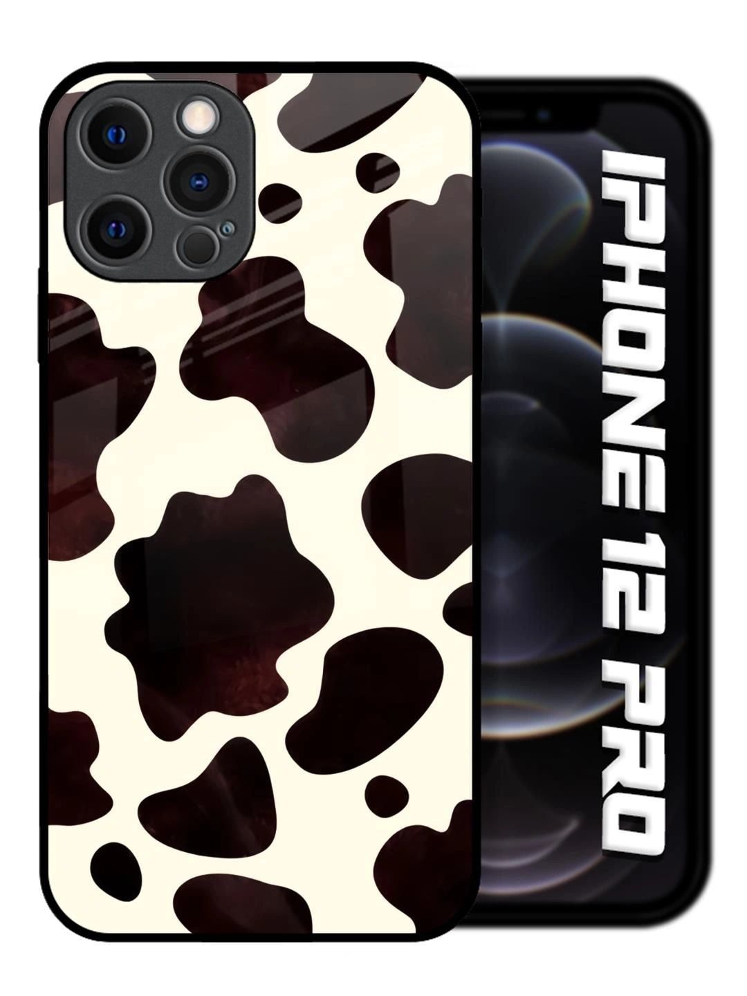 QRIOH Conversational Printed iPhone 12 Pro Back Case Mobile Accessories-picture-17