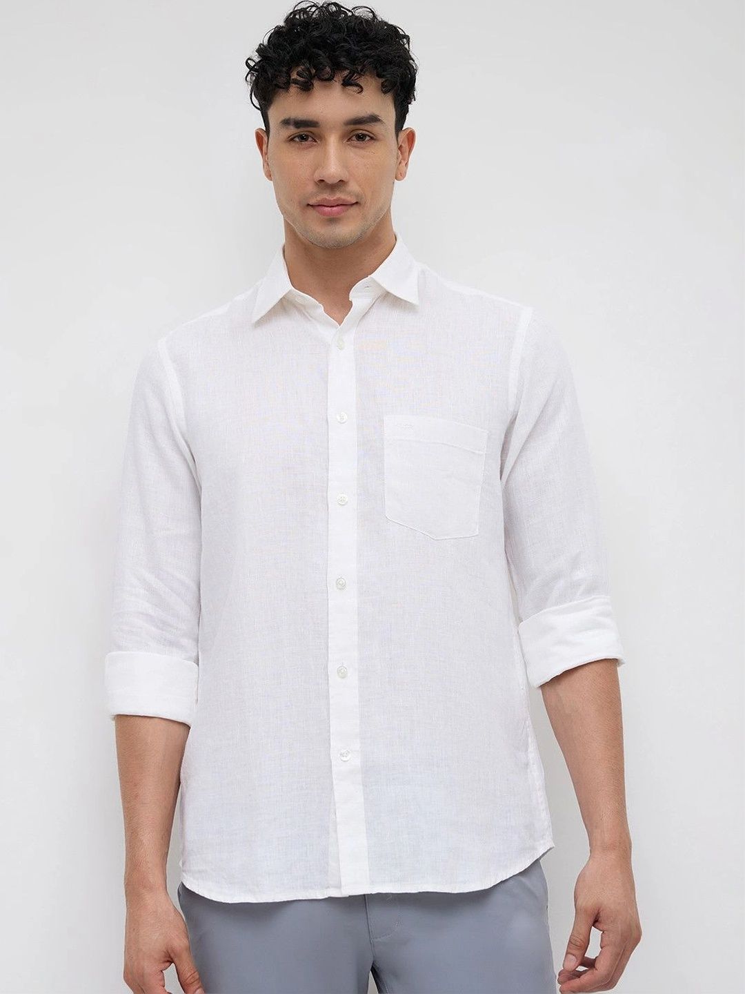 ColorPlus Men Classic Casual Shirt-image-7