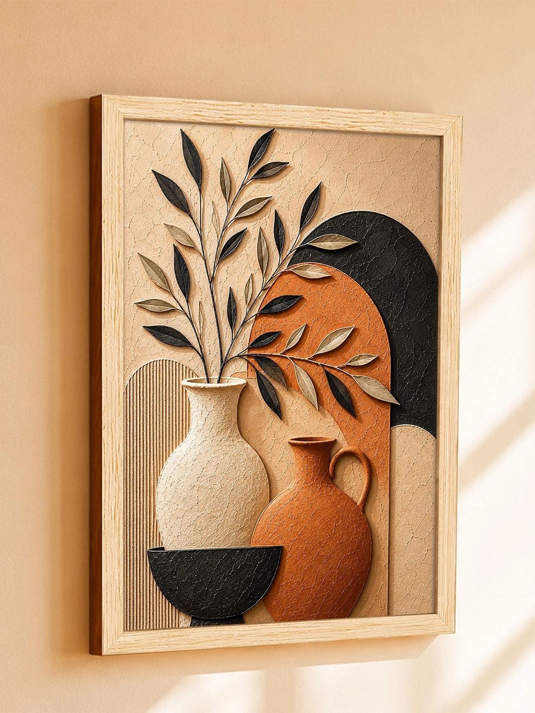 Art Street Beige Single Piece MDF Other Wall Paintings-picture-22