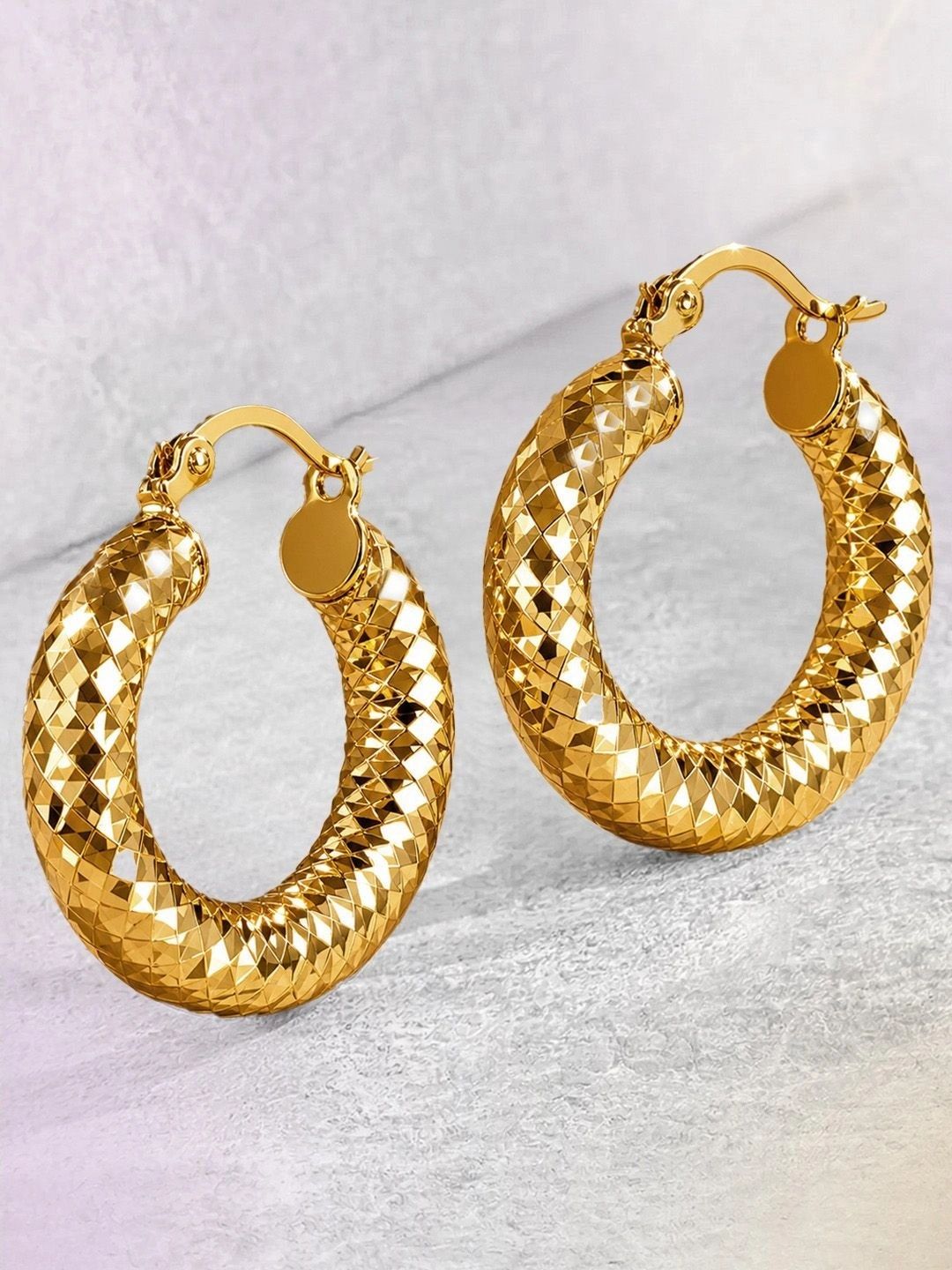 MAZZINI Circular Hoop Earrings-picture-15