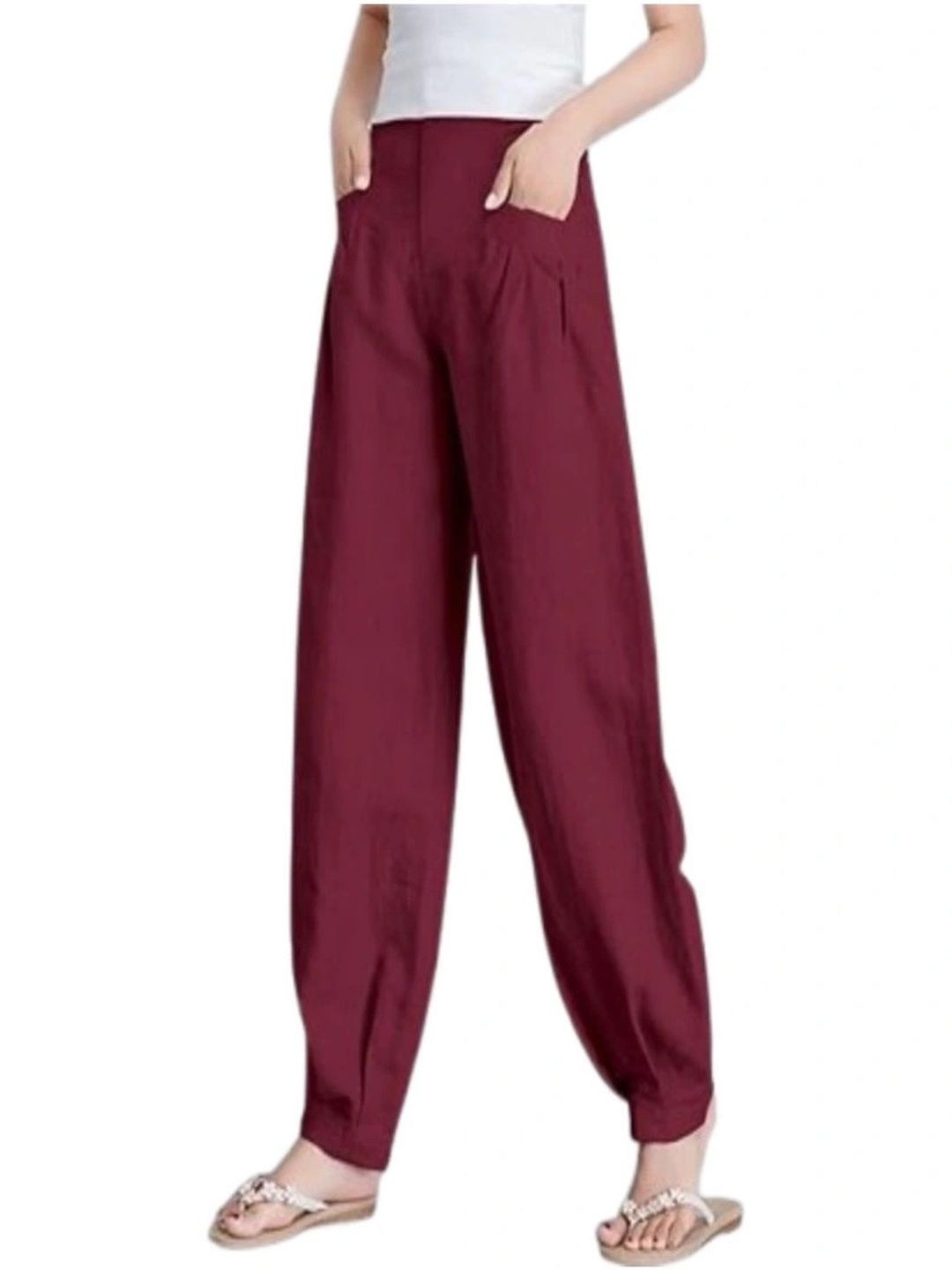 OUTER WEAR AYAM EXPORTS Women Loose Fit Culottes Trousers-picture-37