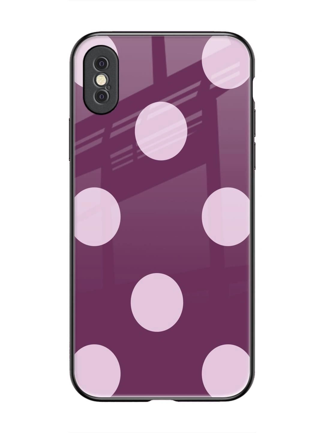 QRIOH Geometric Printed iPhone Xs Max Back Case Mobile Accessories-picture-27