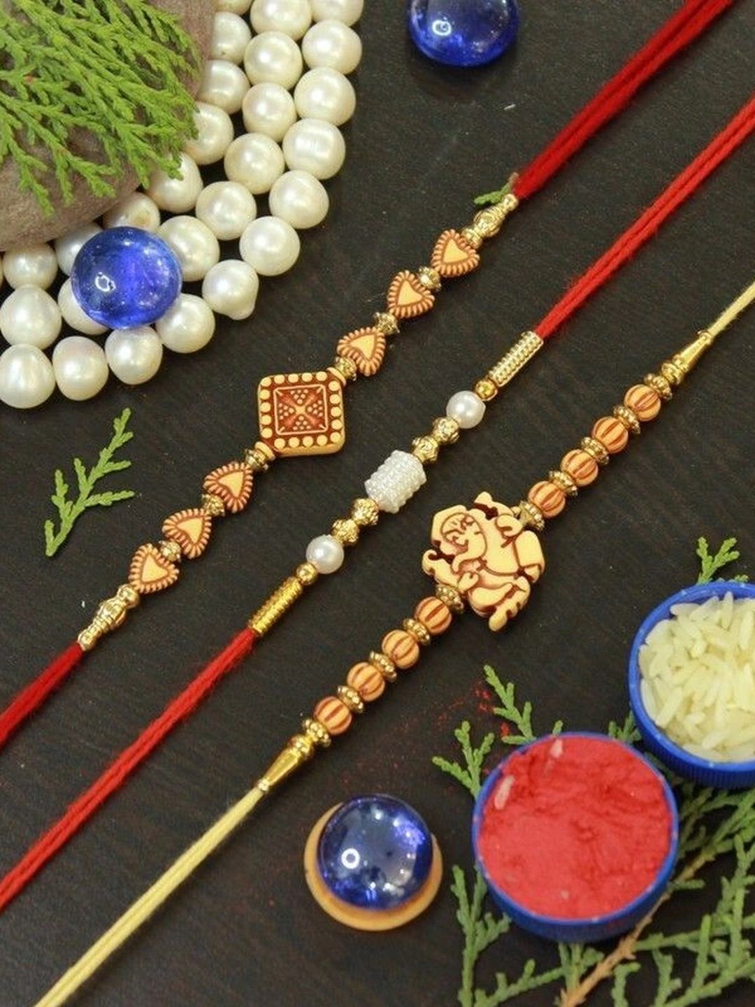 Sangria Thread Rakhi-picture-23