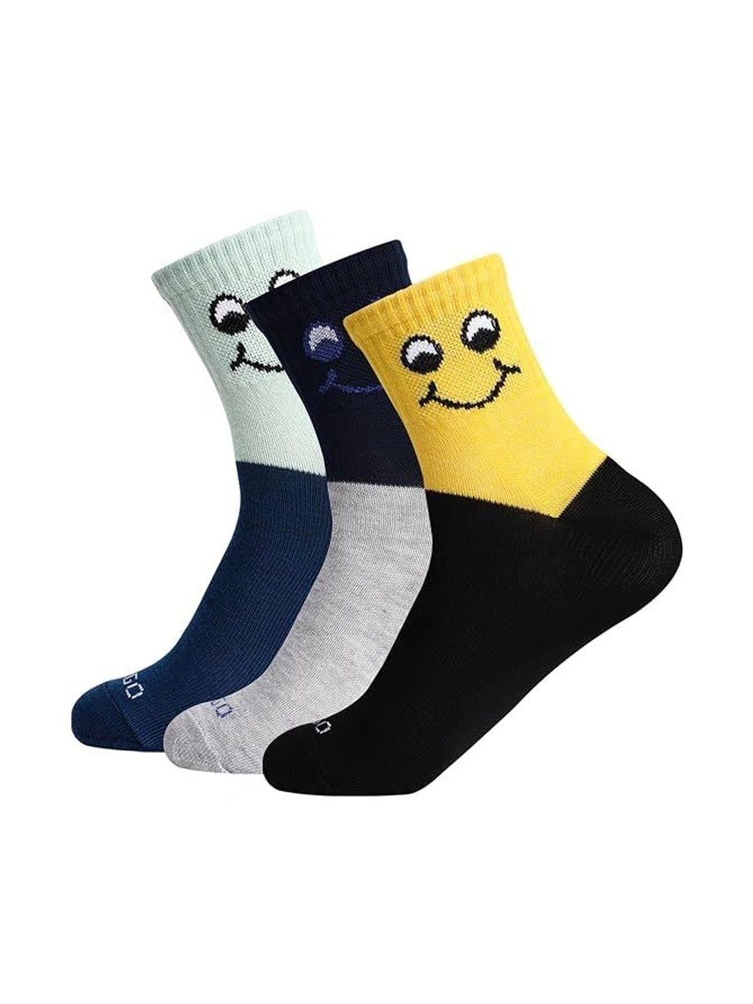 UMEGO Unisex Cotton Patterned Above Ankle Socks-image-14