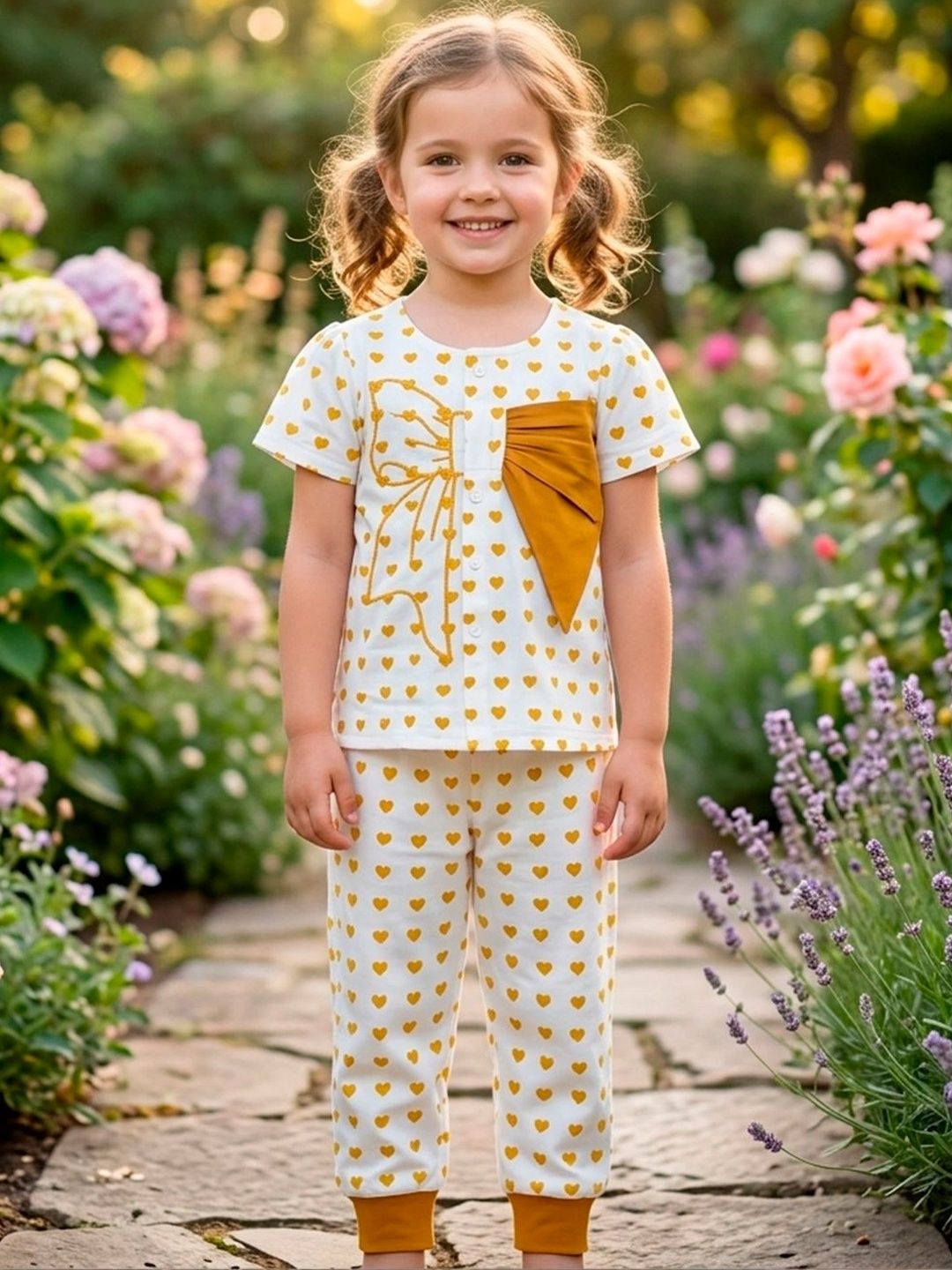 Abeo Print Puff Sleeve Fit & Flare Dress-picture-56