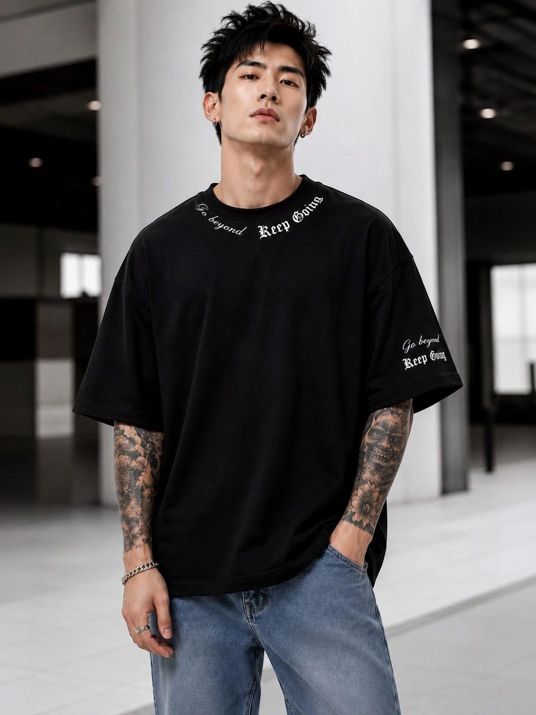 styzon Men Typography Printed T-shirt-picture-0