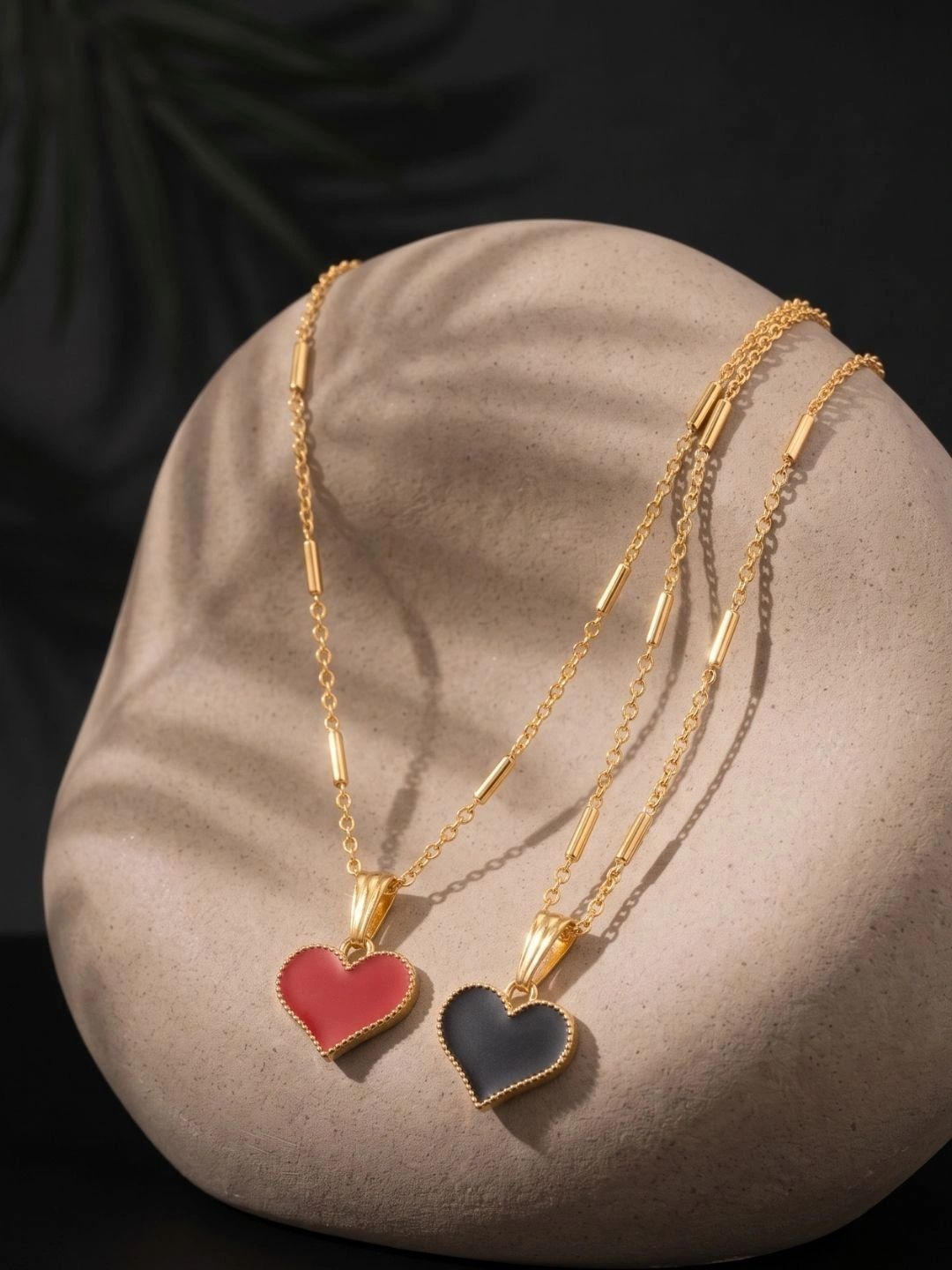 DressBerry Brass Gold-Plated Necklace-image-37