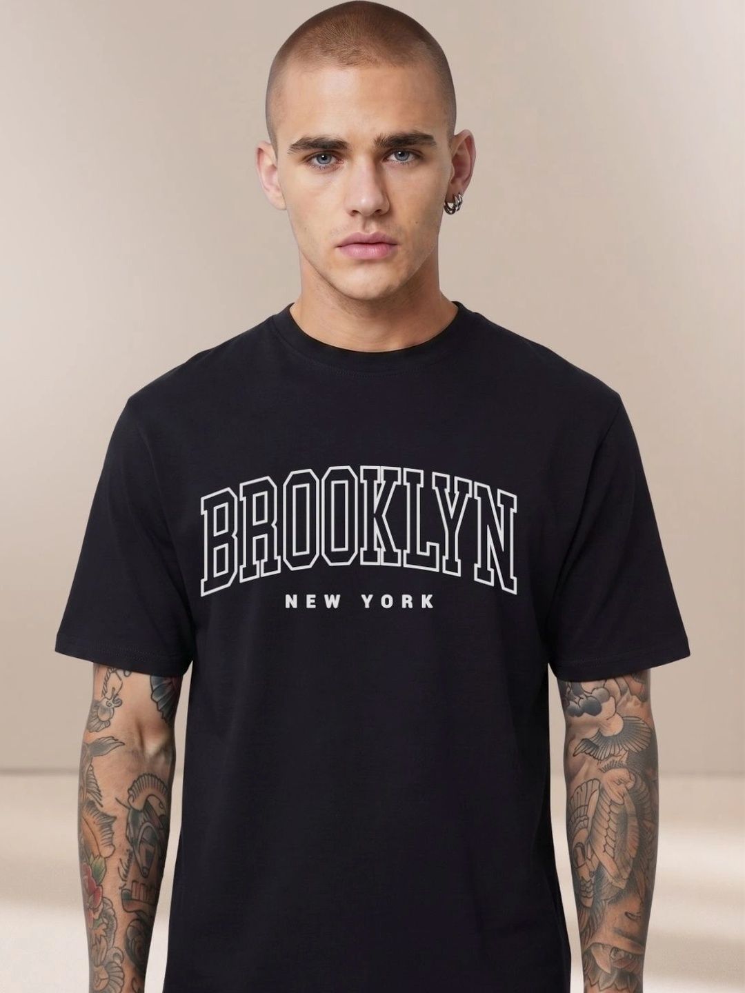 MEG FASHION Men Typography Printed T-shirt-picture-16