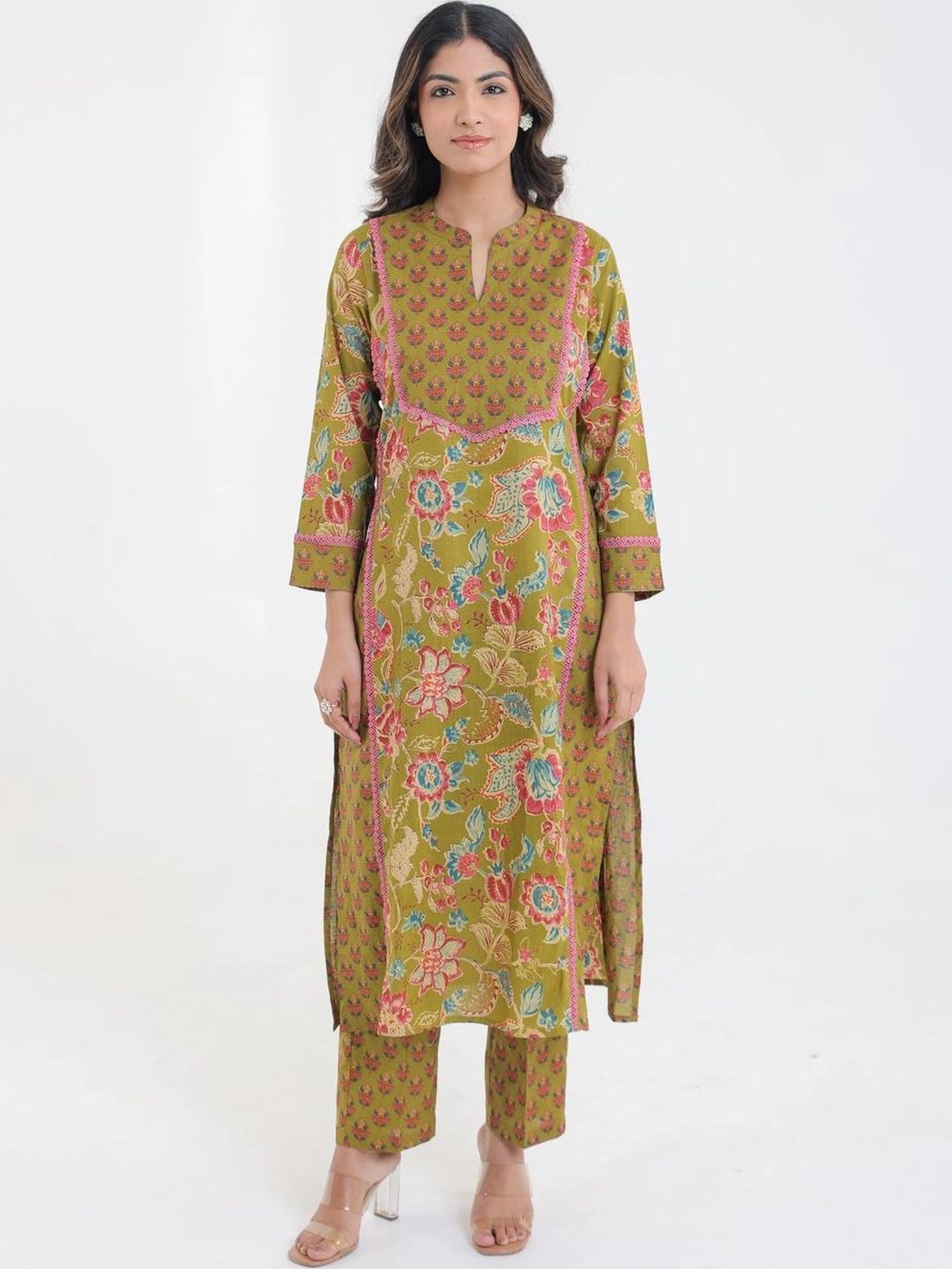 Chhaap tilak Floral Printed Pure Cotton Handloom Kurti-picture-22