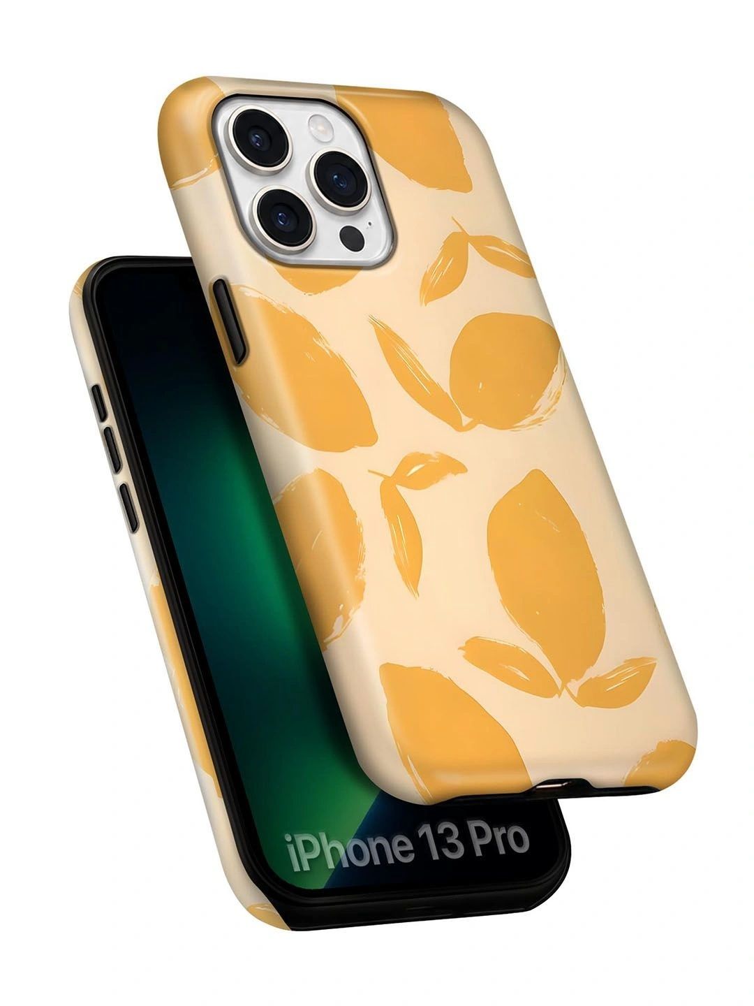 QRIOH Floral Printed iPhone 13 Pro Back Case Mobile Accessories-picture-45
