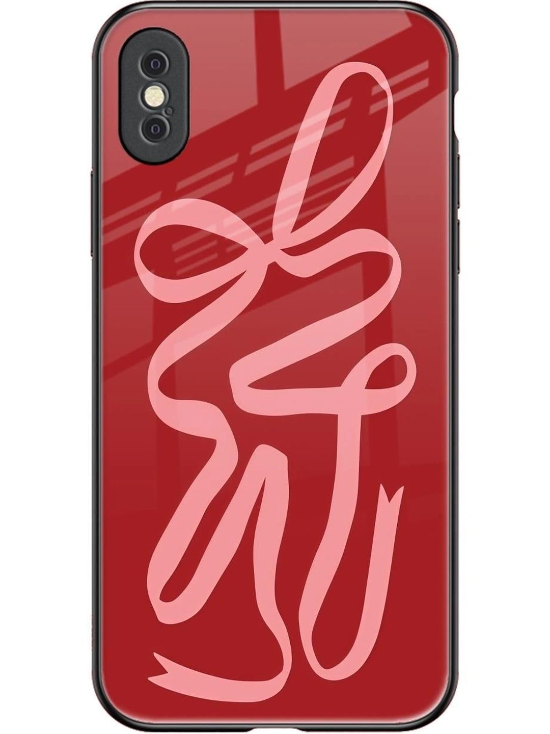 QRIOH Abstract Printed iPhone Xs Max Back Case Mobile Accessories-picture-27