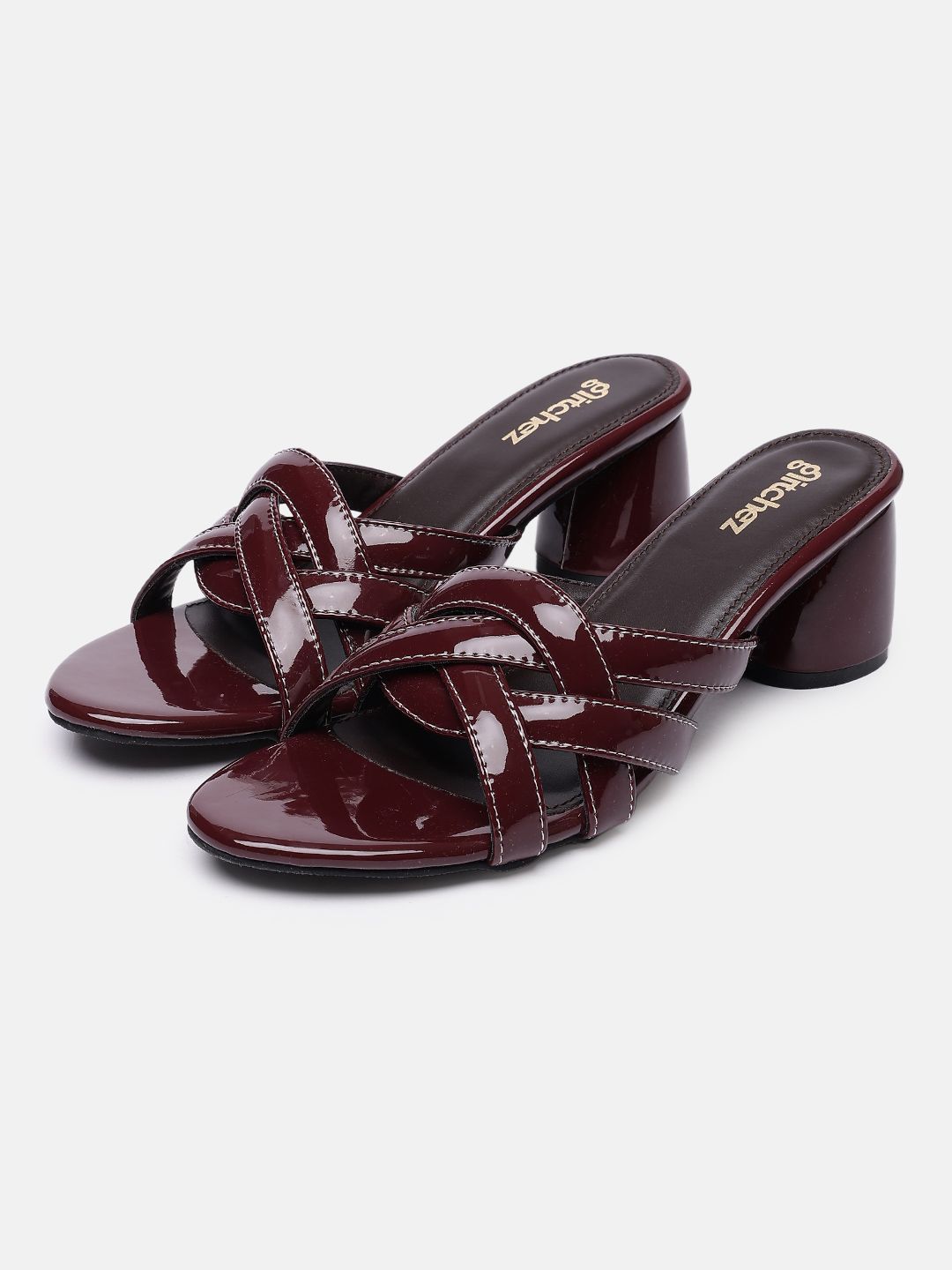 glitchez Block Heeled Sandals-picture-45