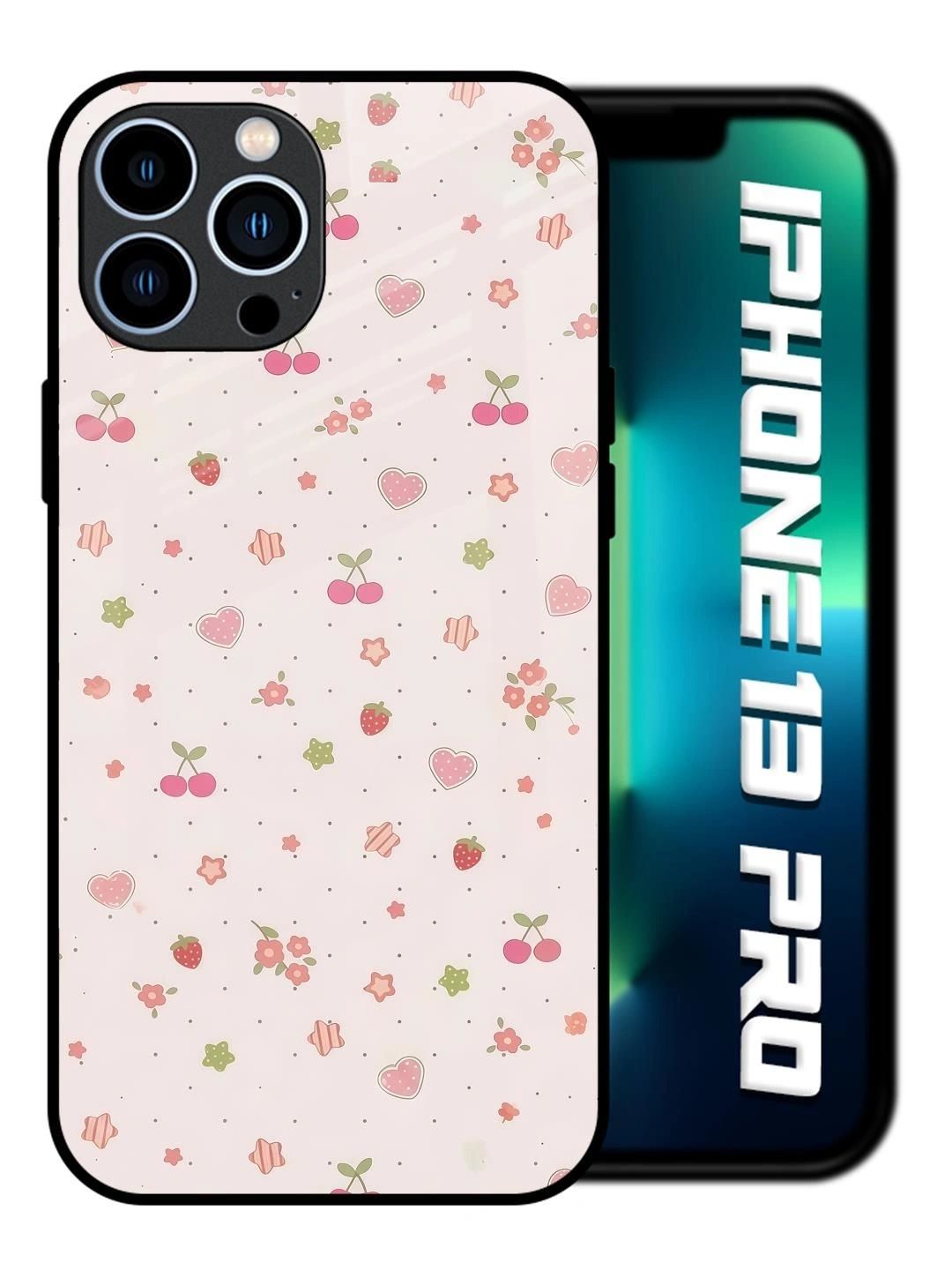 QRIOH Conversational Printed iPhone 13 Pro Back Case Mobile Accessories-picture-22