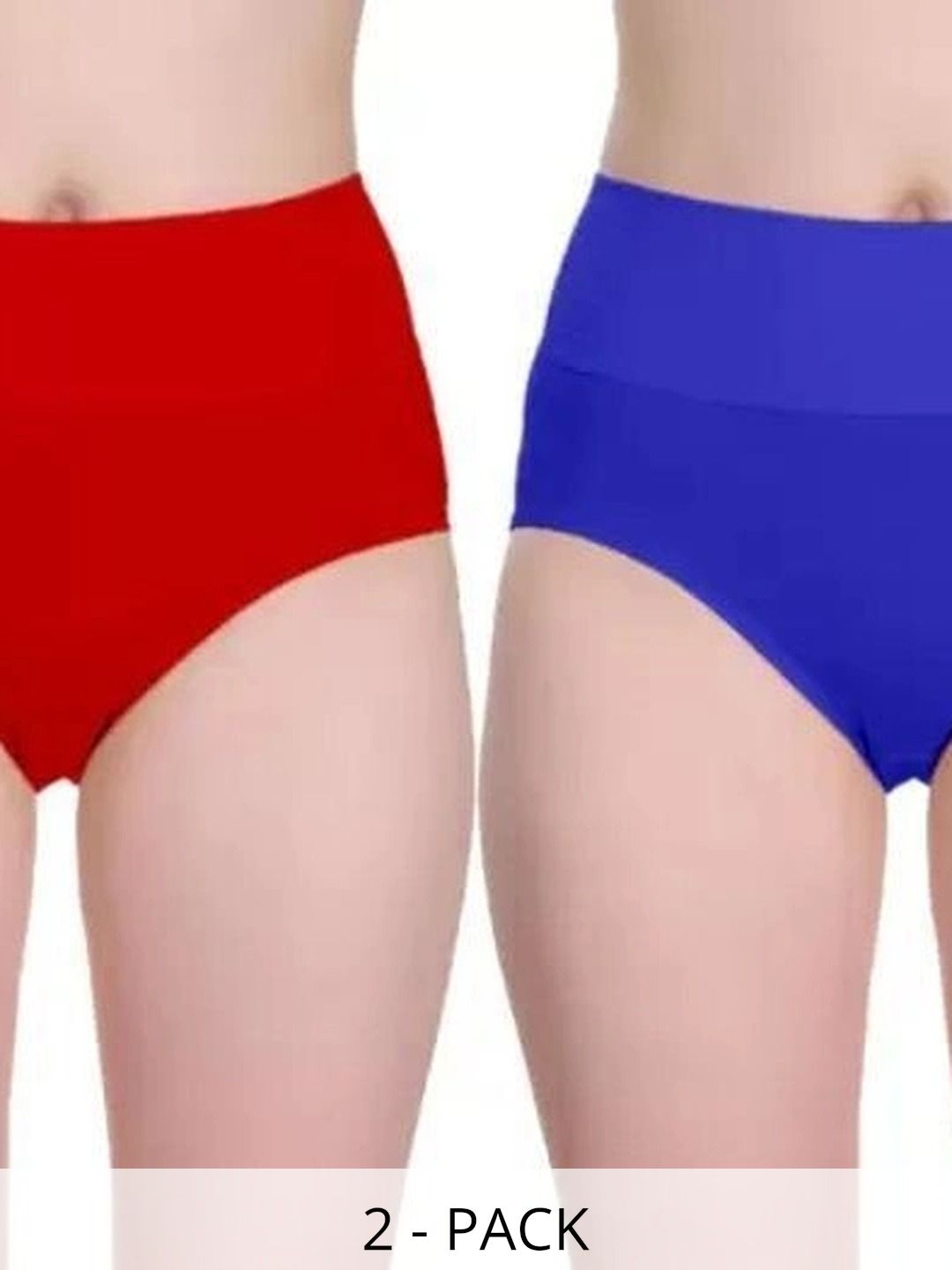 Bebron Women Pack of 2 Assorted Basic Briefs-picture-17