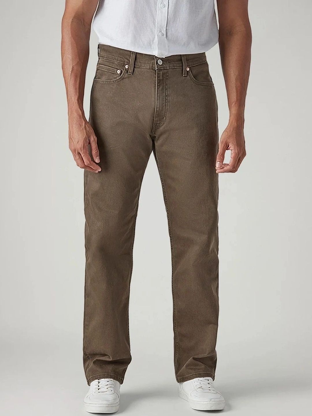 Levis Men Classic Straight Fit Mid-Rise Stretchable Jeans-picture-44