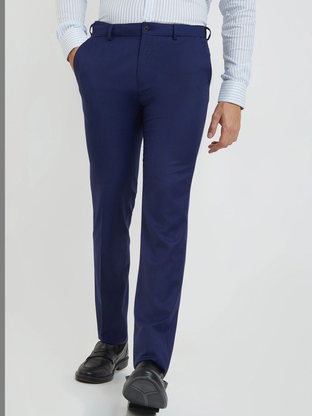 Raymond Men Slim Fit Trousers-picture-32