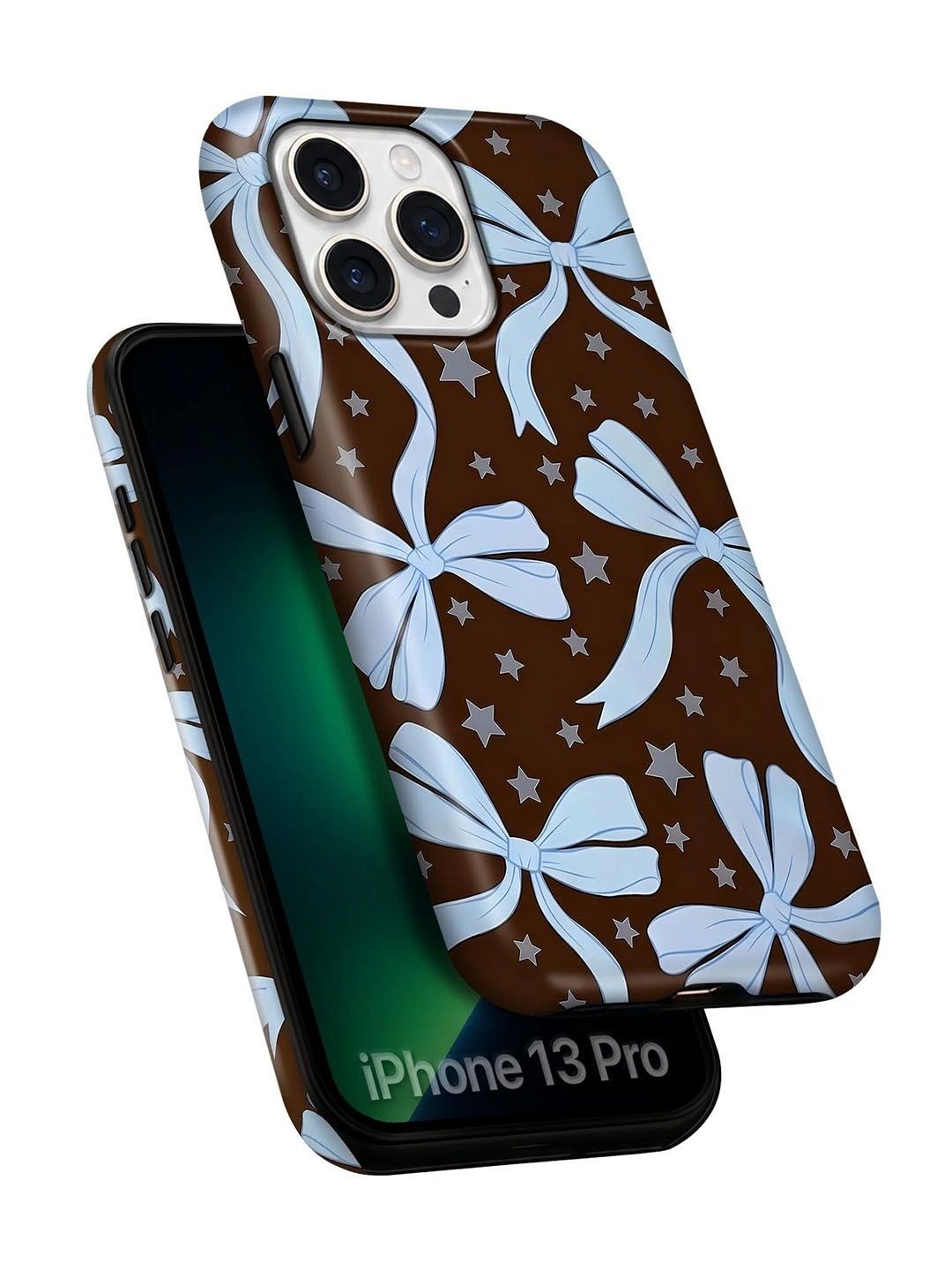 QRIOH Conversational Printed iPhone 13 Pro Back Case Mobile Accessories-image-45