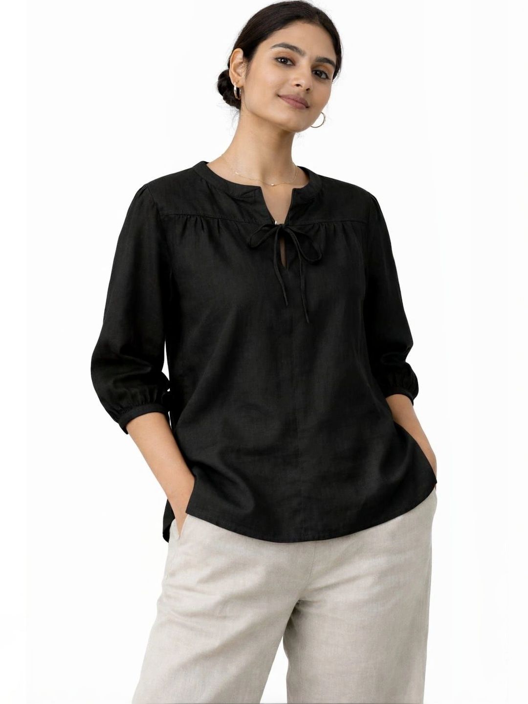 Youtiqueindia Tie-Up Neck Top-picture-40