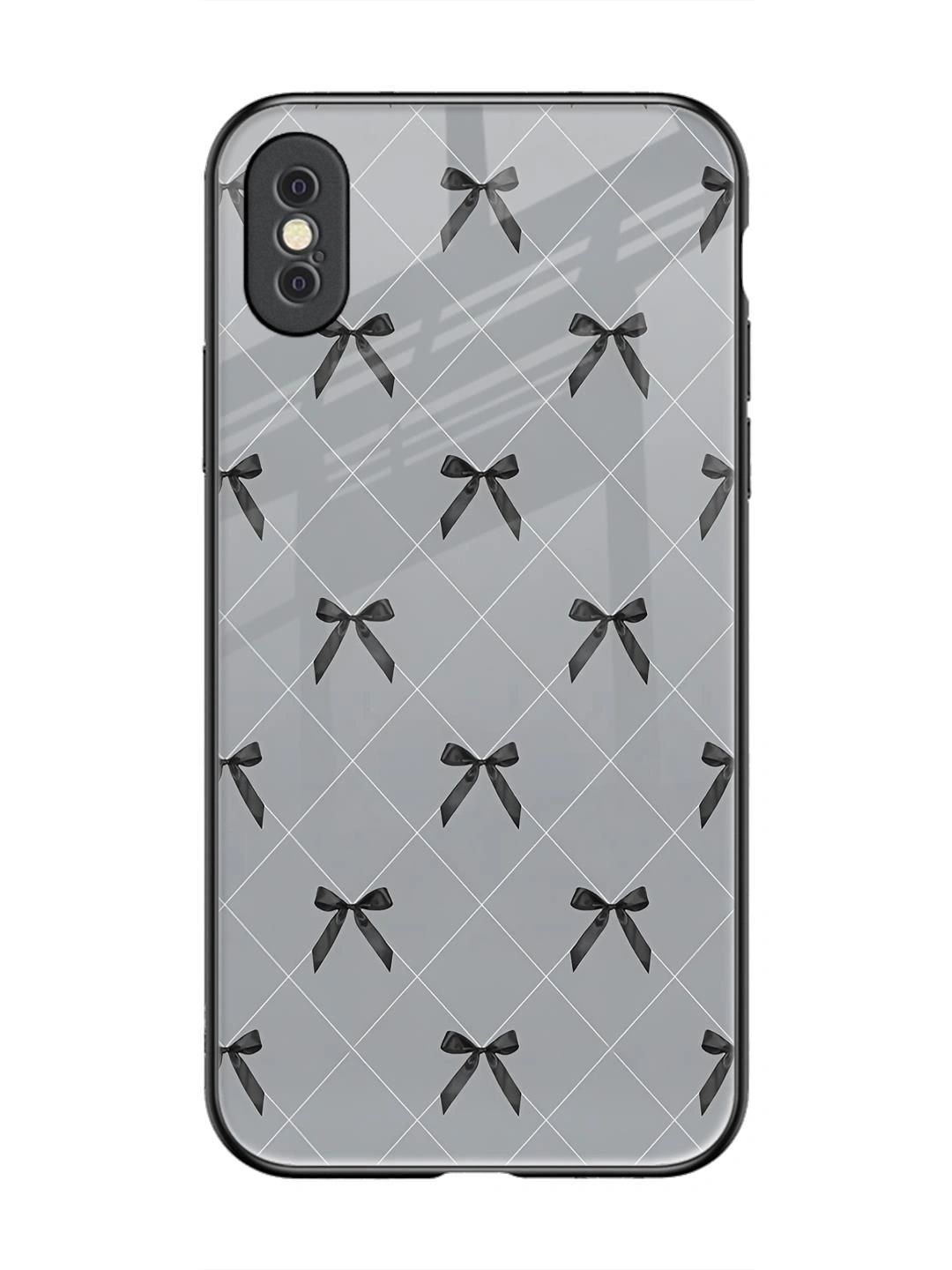 QRIOH Geometric Printed iPhone Xs Max Back Case Mobile Accessories-picture-40