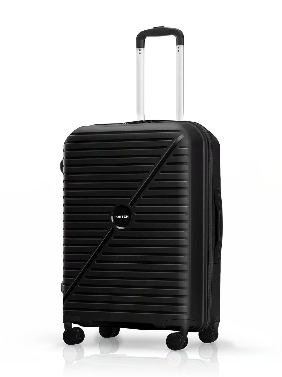 Snitch Textured Hard Sided Medium Trolley Bag - 77 L-picture-36