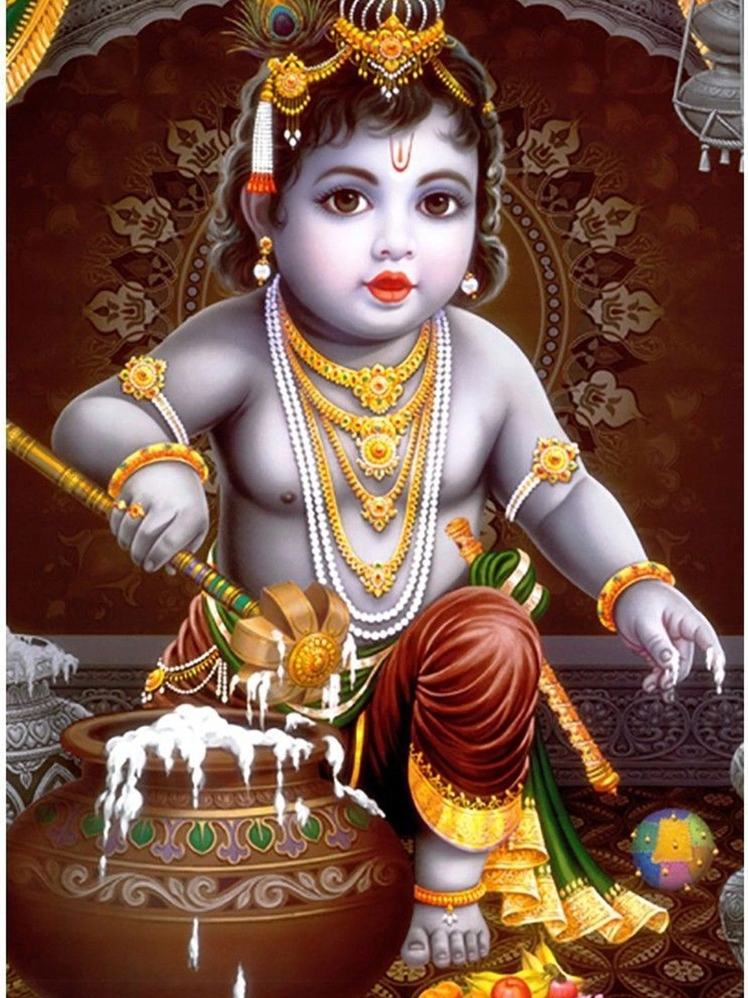 PnF Multicoloured Synthetic Wood Religious Wall Paintings-picture-18