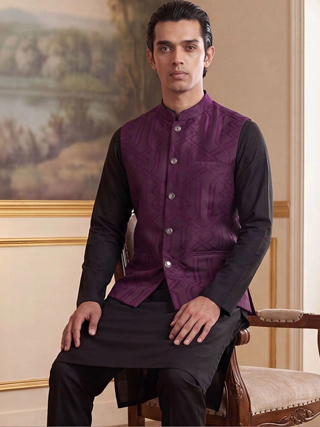 House of Pataudi Jacquard Woven Design Koti-picture-40