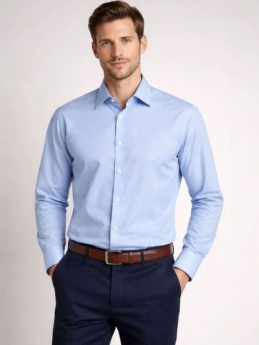 bds men relaxed formal shirt