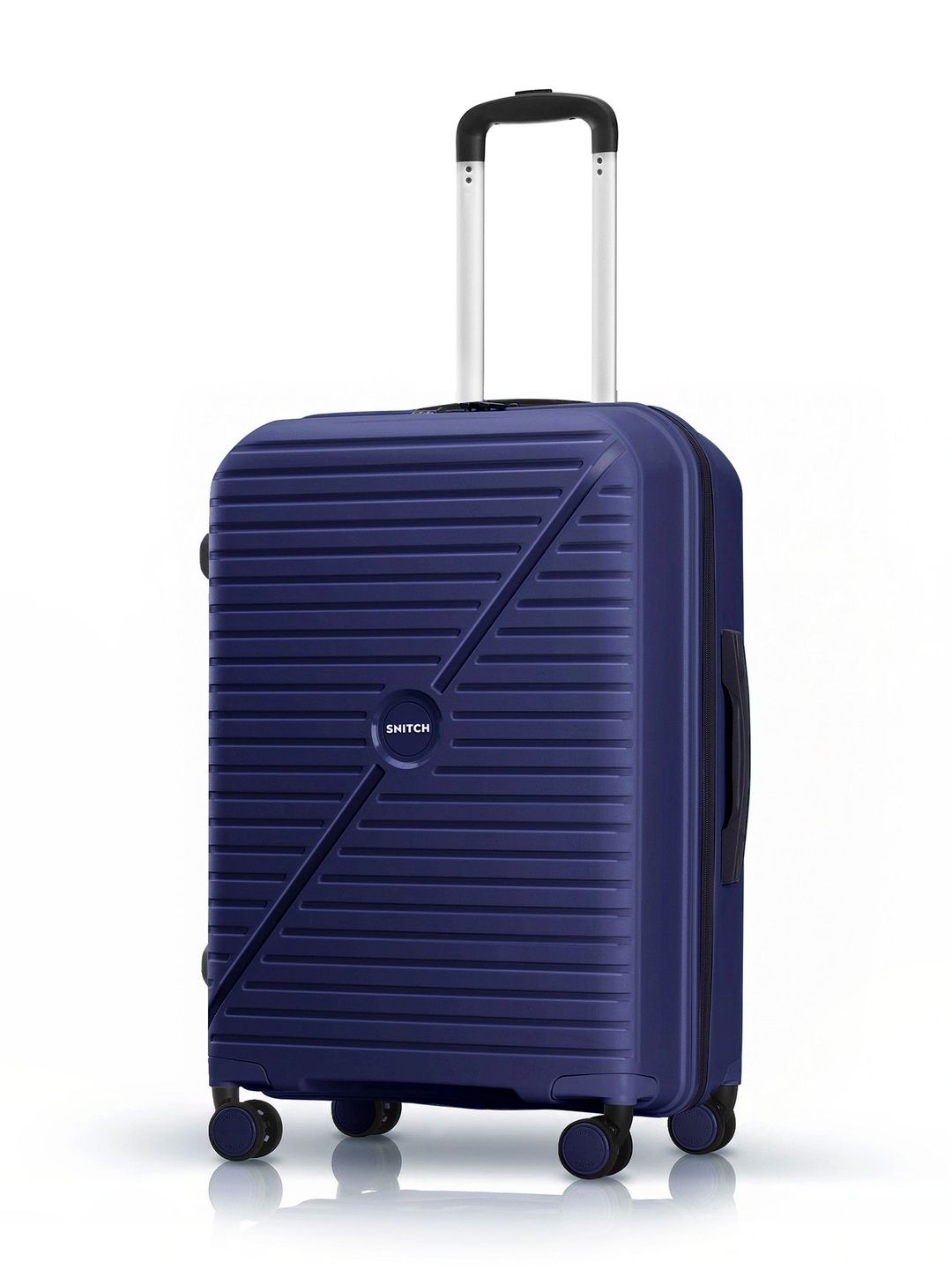Snitch Textured Hard Sided Medium Trolley Bag - 77 L-picture-30