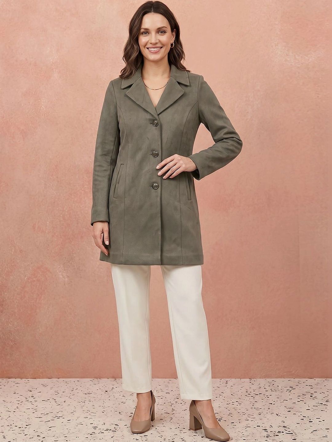 all about you Long-Line Knee-Length Overcoat-picture-33