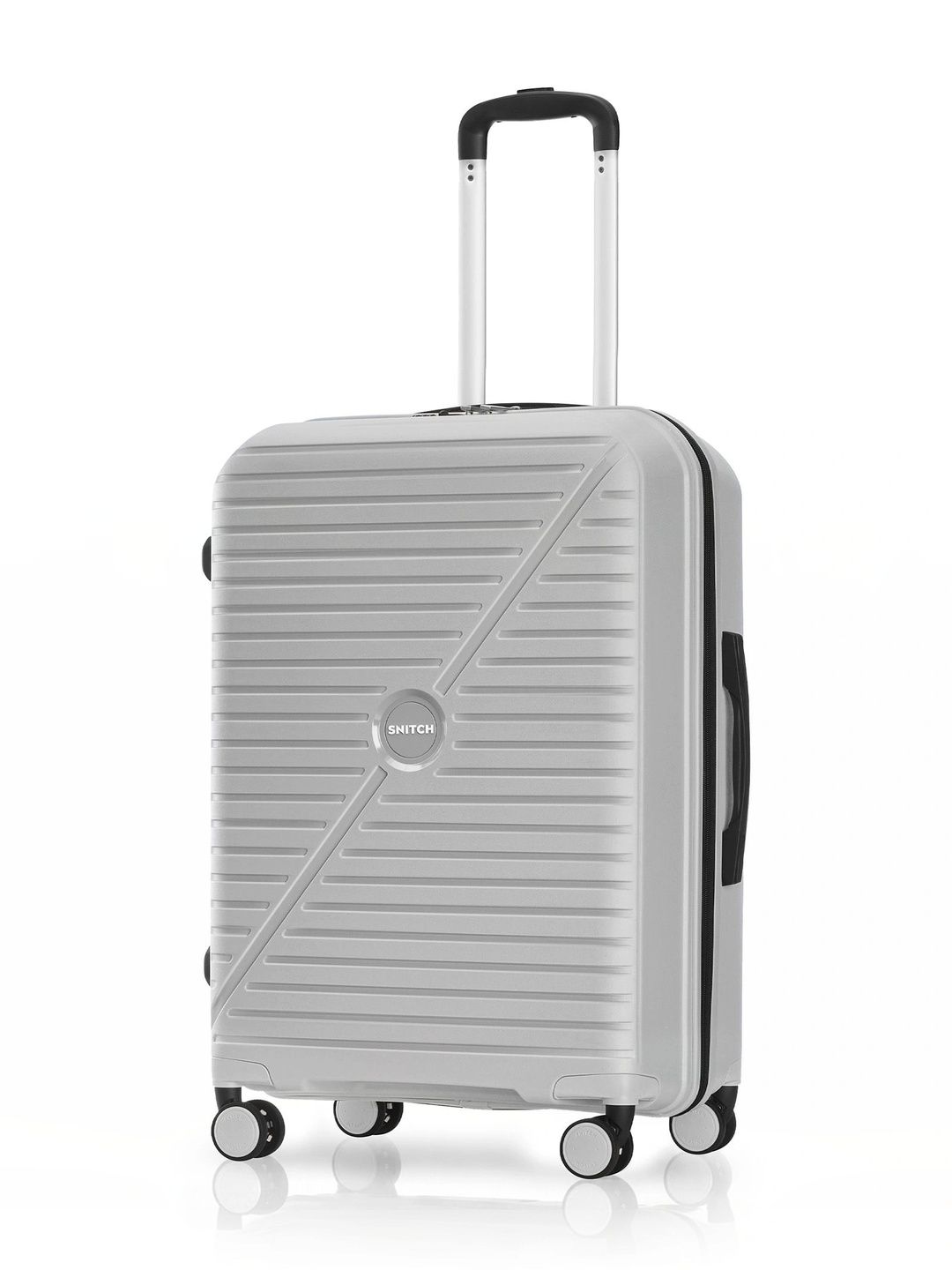 Snitch Textured Hard Sided Medium Trolley Bag - 77 L-picture-35