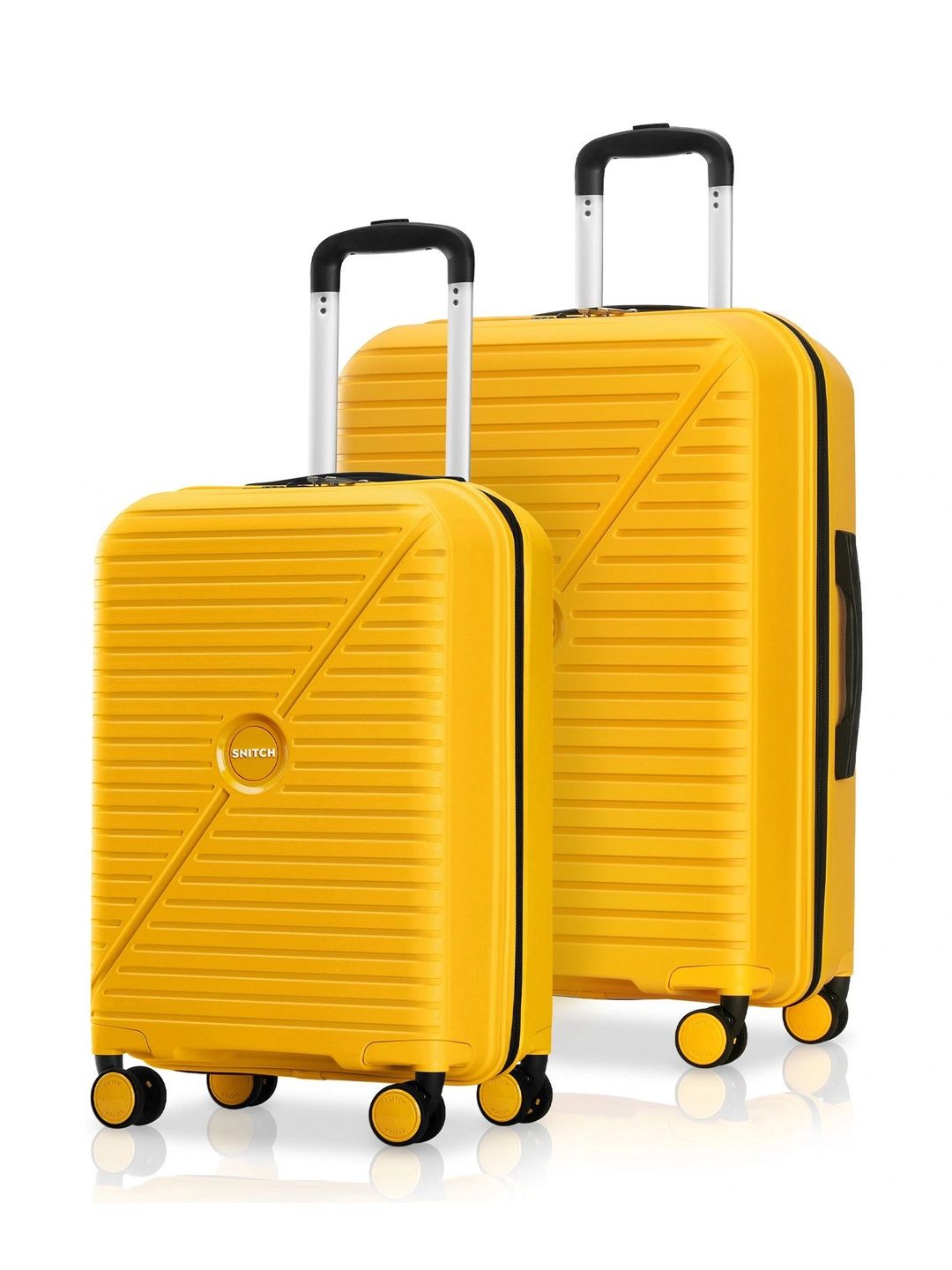 Snitch Set of 2 Hard Sided Cabin & Medium Trolley Bag-picture-41
