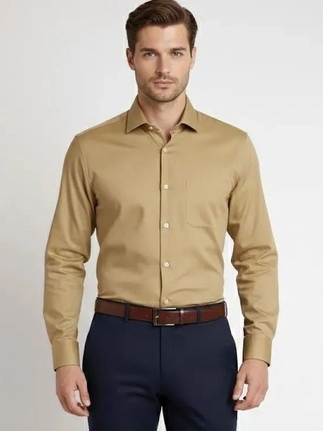 bds men relaxed formal shirt