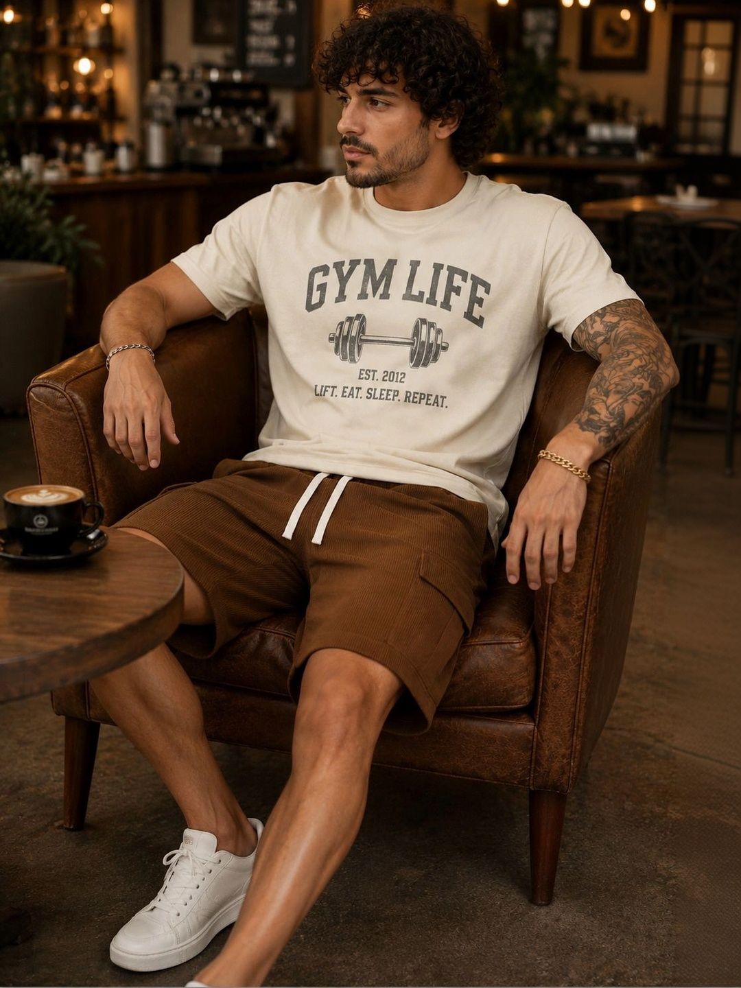 SZN Men Training or Gym Cargo Shorts-picture-57