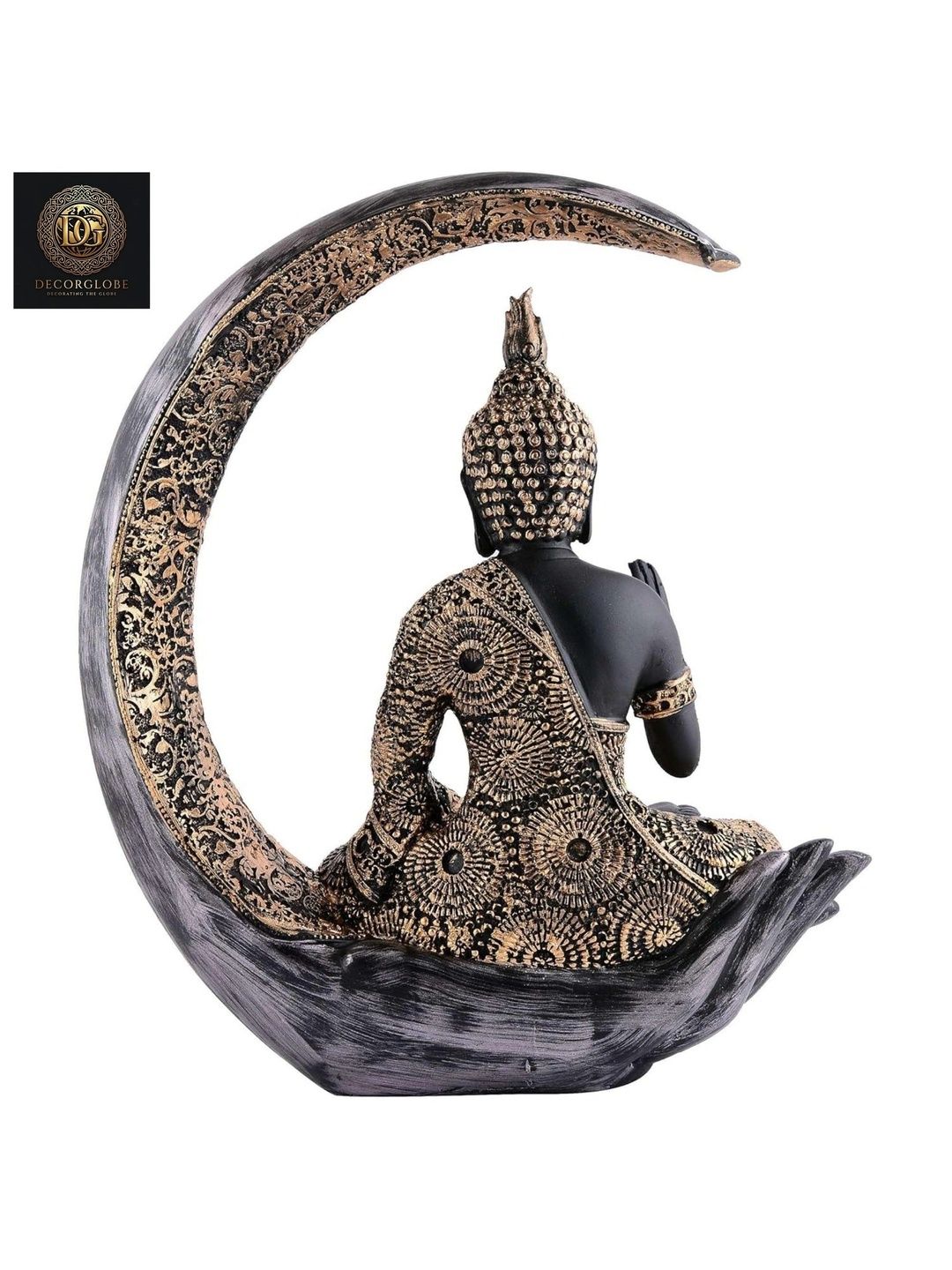 DecorGlobe Blue Buddha Figurine Showpiece-image-45