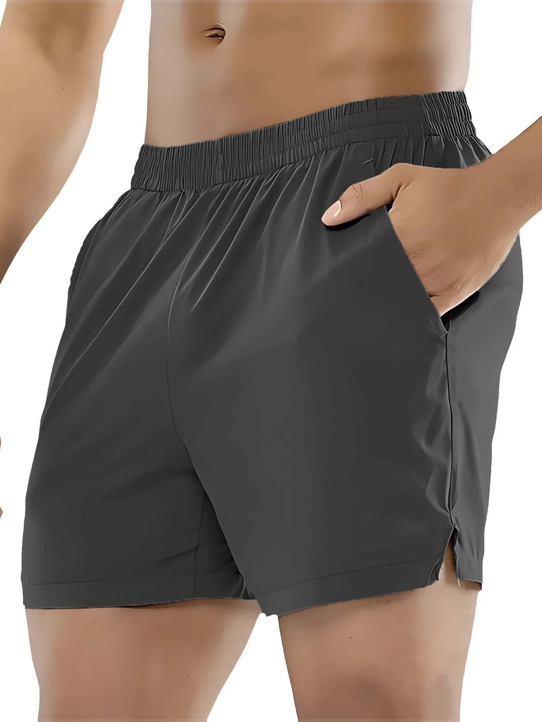 PRAVAHA Men Training or Gym Sports Shorts-picture-22