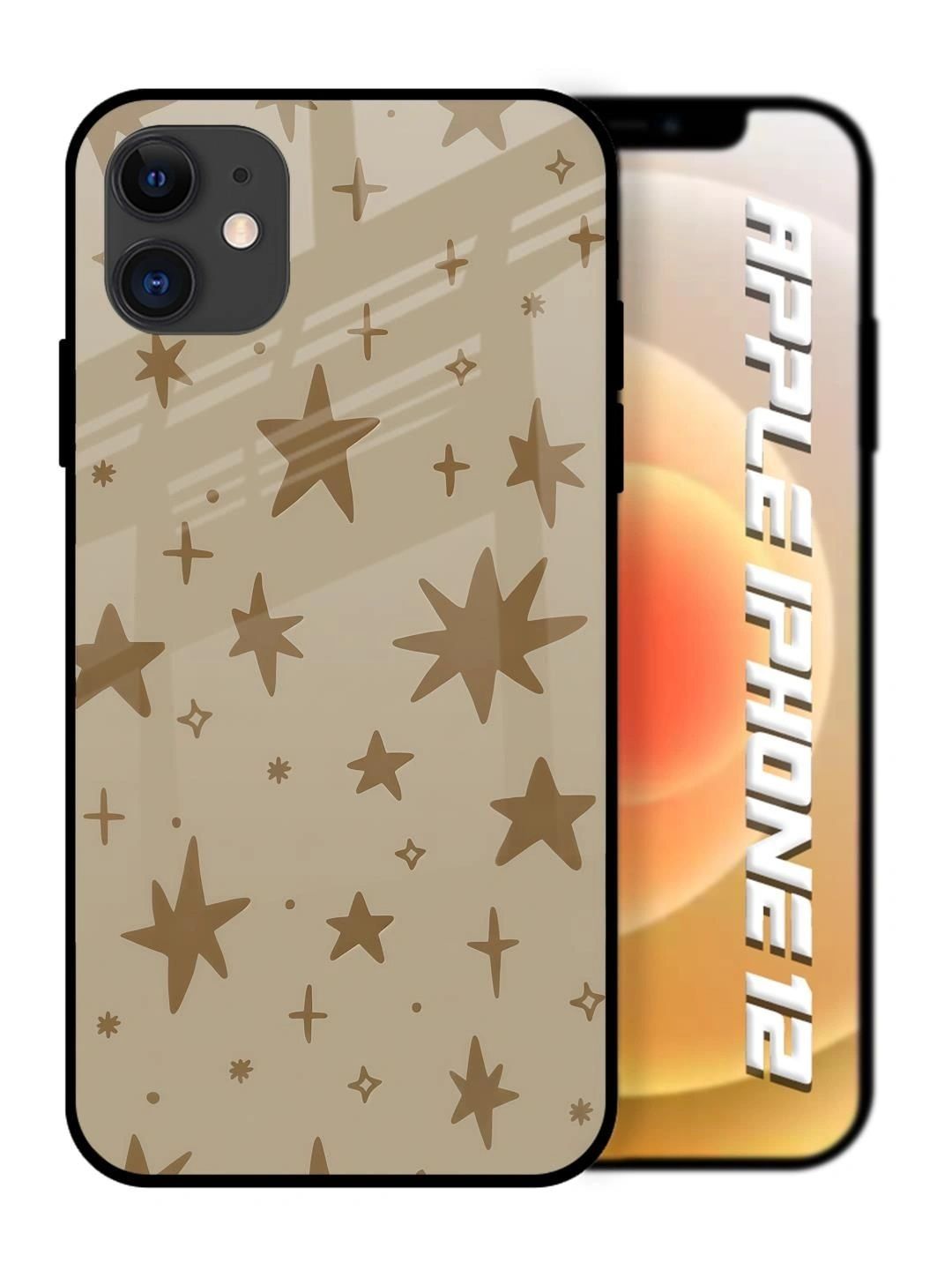 QRIOH Abstract Printed iPhone 12 Back Case Mobile Accessories-image-34