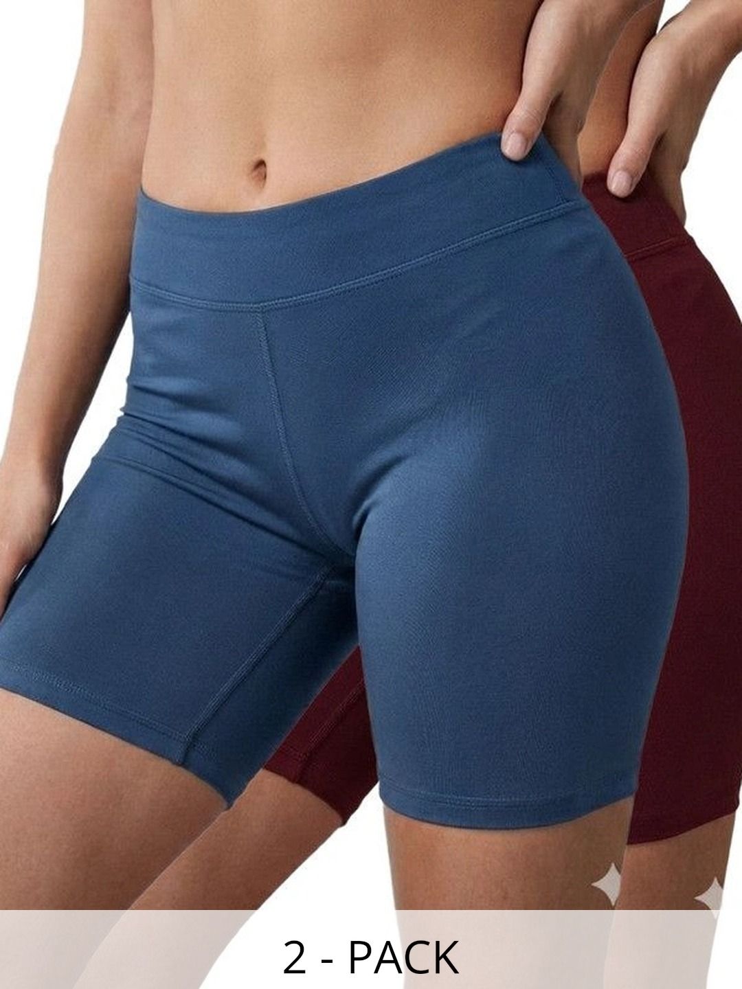 UNFLD Women Slim Fit Training or Gym Shorts-picture-17